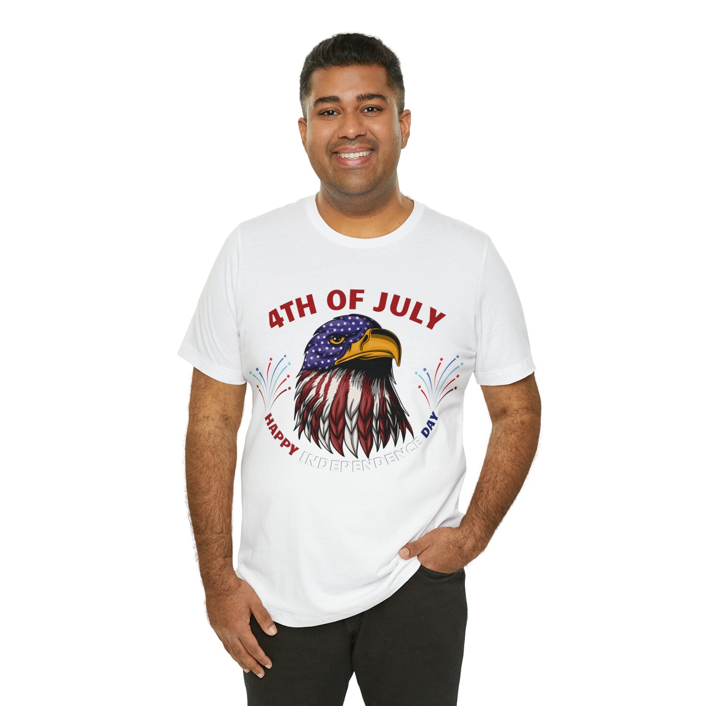 4th of July shirt, Happy Independence Day shirt, Casual Top Tee