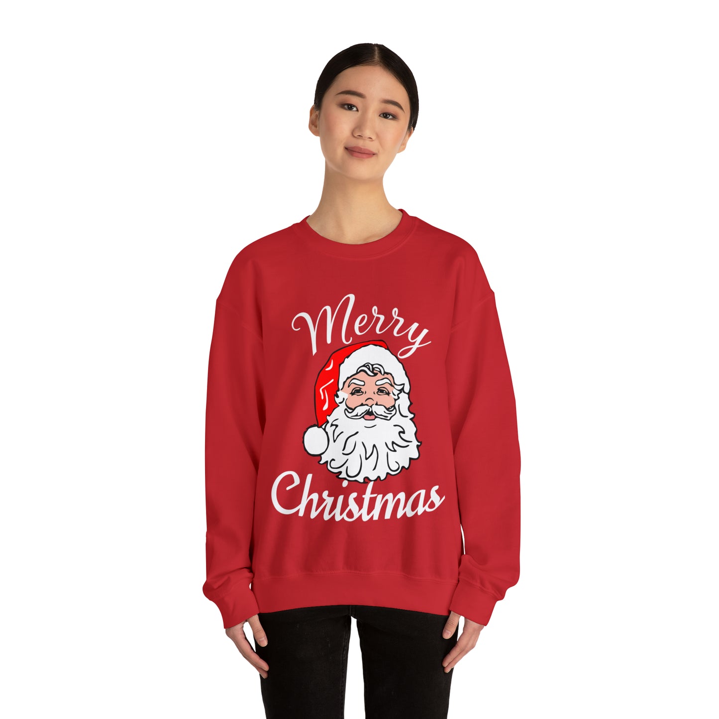 Santa, Merry Christmas Sweatshirt Santa Sweatshirt Christmas Shirt Christmas Gift for Him or Her