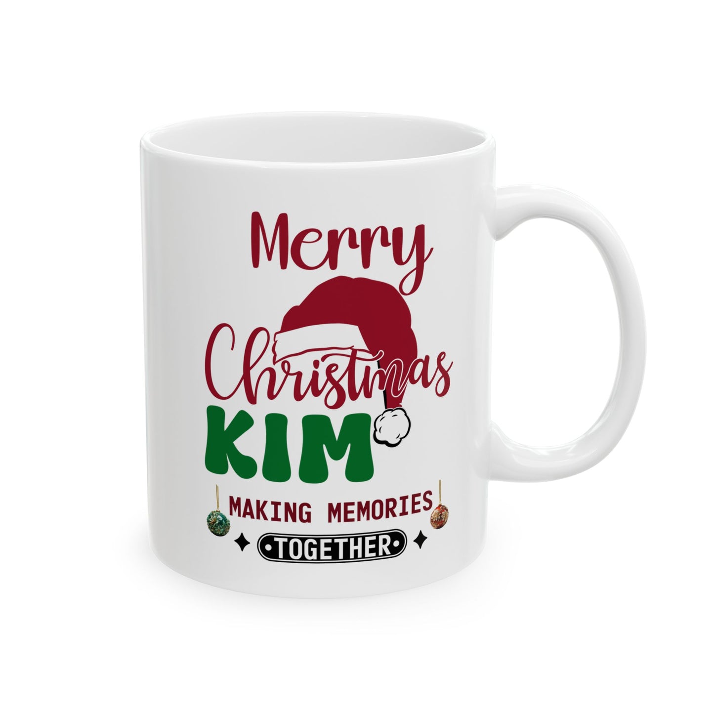 Personalized Christmas Ceramic Mug