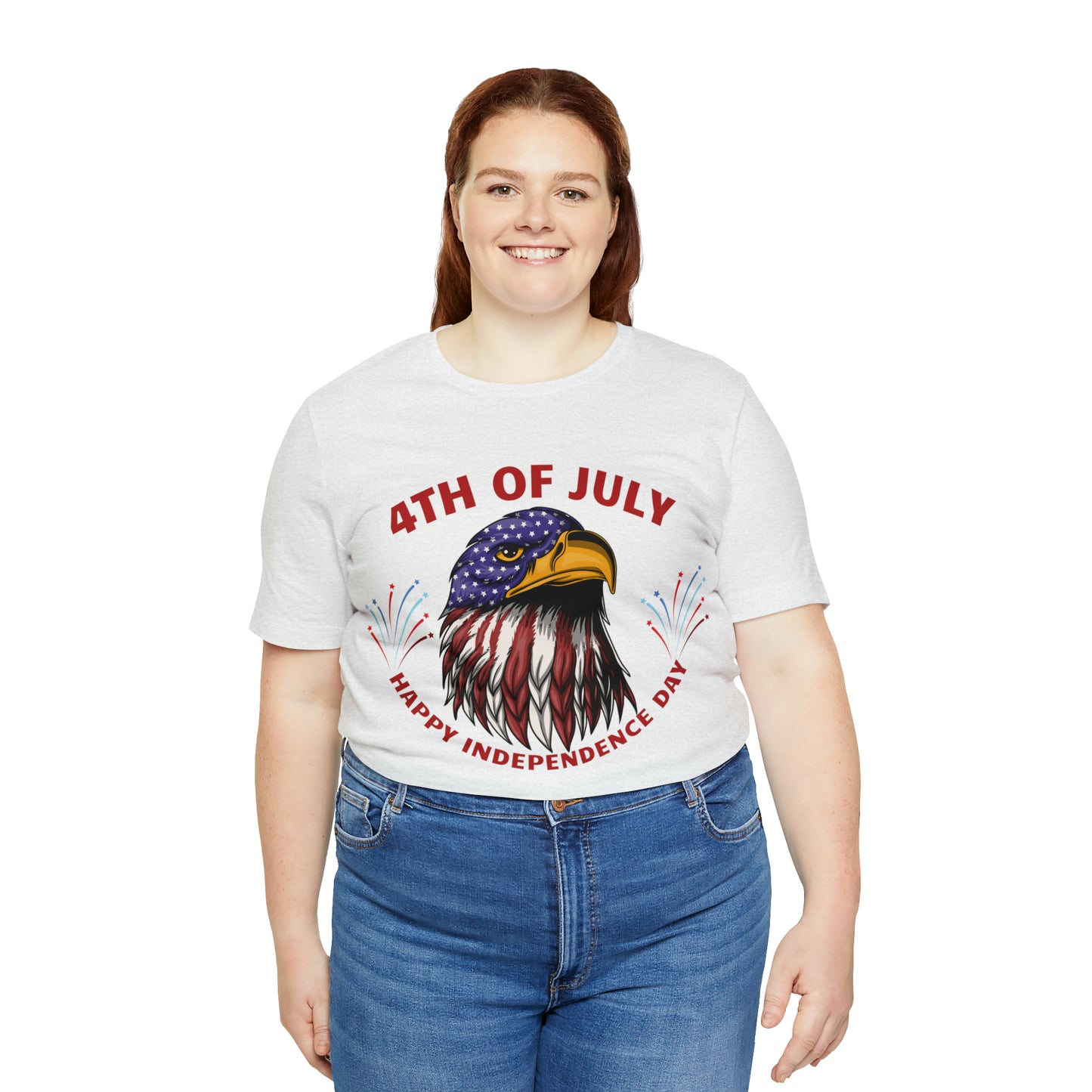 4th of July shirt, Happy Independence Day shirt, Casual Top Tee