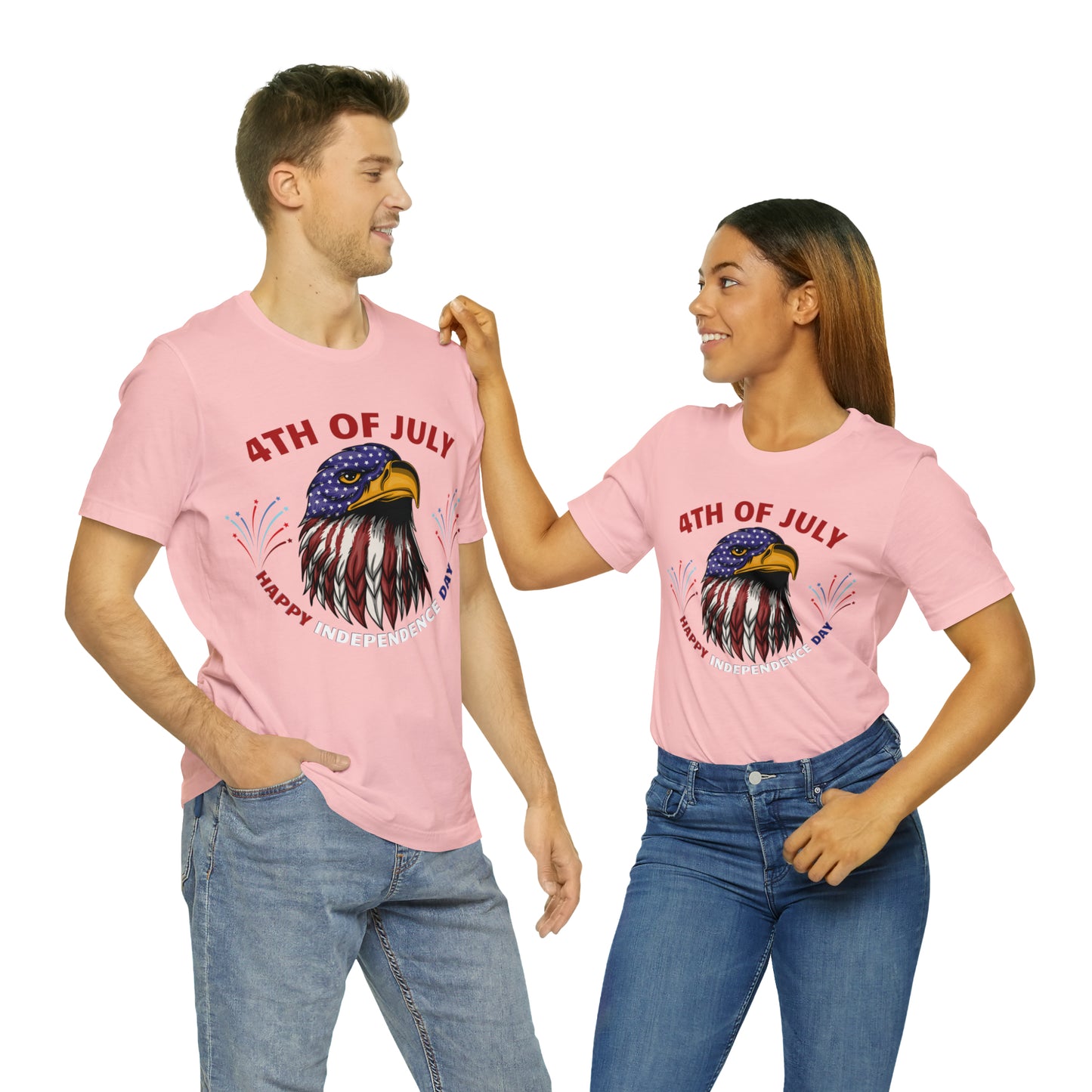 4th of July shirt, Happy Independence Day shirt, Casual Top Tee