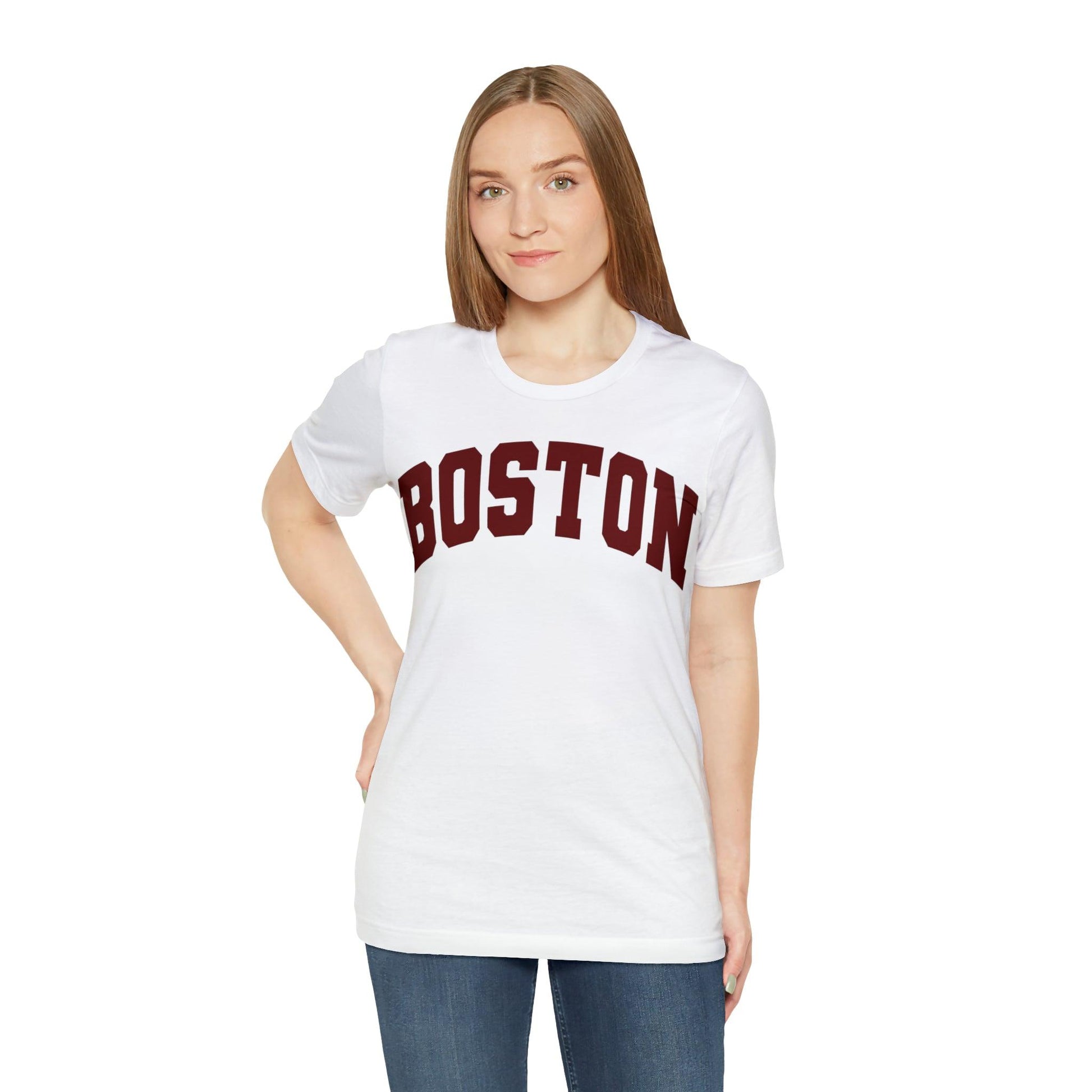 Boston Shirt Boston Souvenir Boston TShirt, Boston Gift Boston Massachusetts Shirt - Giftsmojo