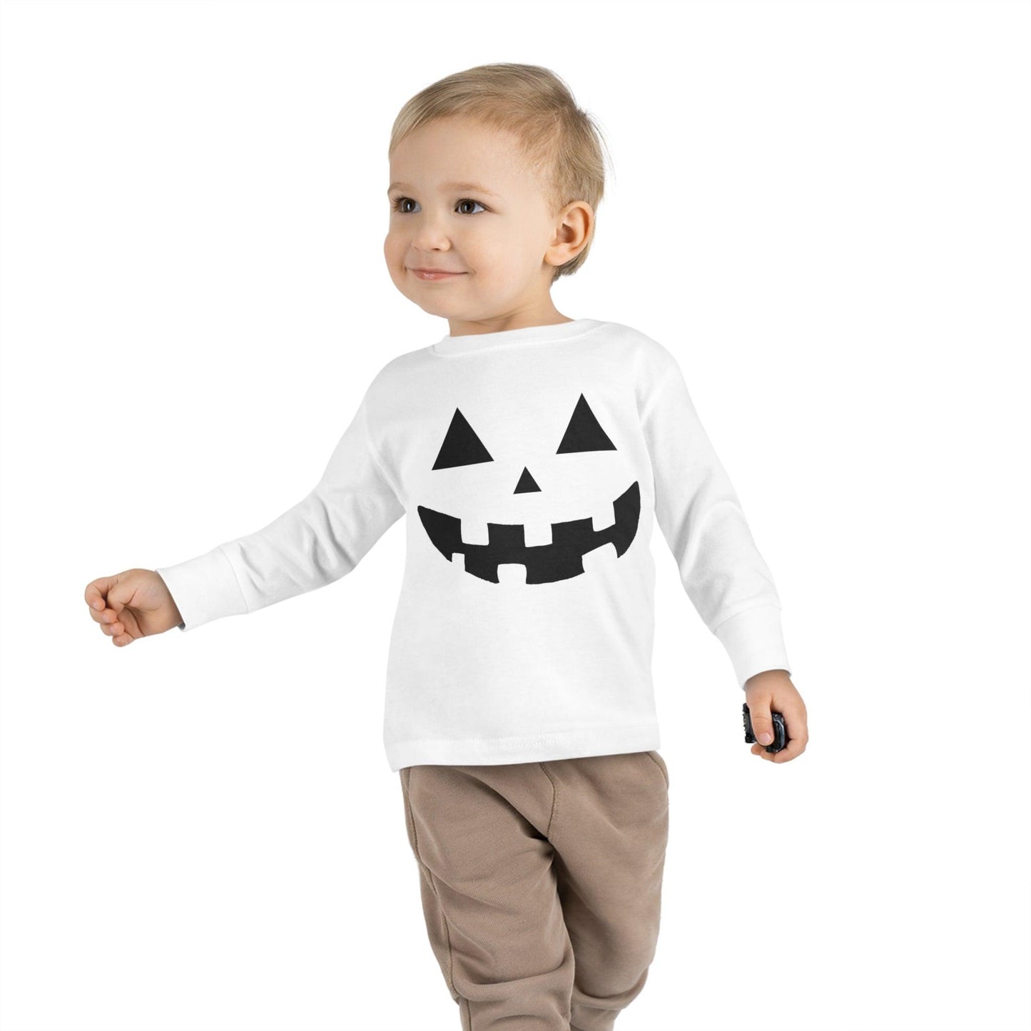 Kids Trick or Treat Outfit for Halloween Kids Scary Faces Halloween Pumpkin Face Shirt Kids Jack O Lantern Shirt Kids Halloween Shirt Kids Long Sleeve - Giftsmojo