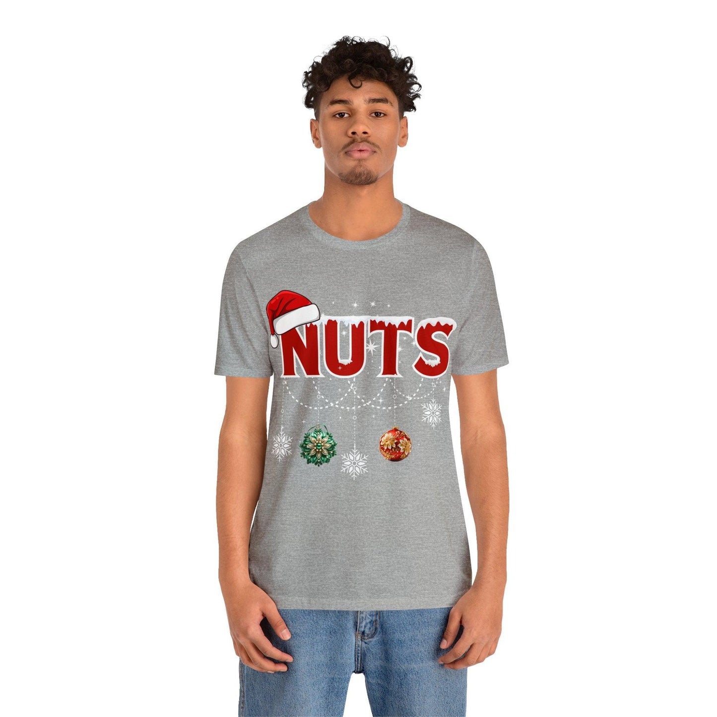 Funny Christmas Couples Matching Shirt Chest Nuts Shirts Holiday Shirt Cute Christmas Shirt Couple Sweater, Family Tee - Giftsmojo