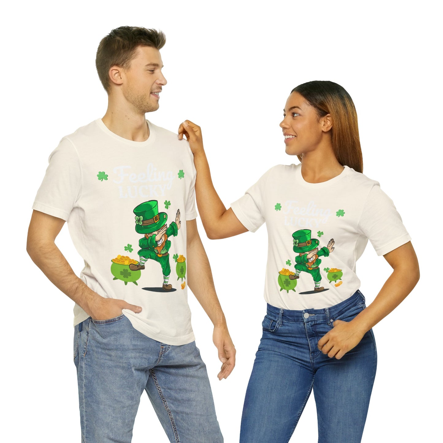 Feeling Lucky St Patrick's Day shirt Funny Lucky Shamrock shirt