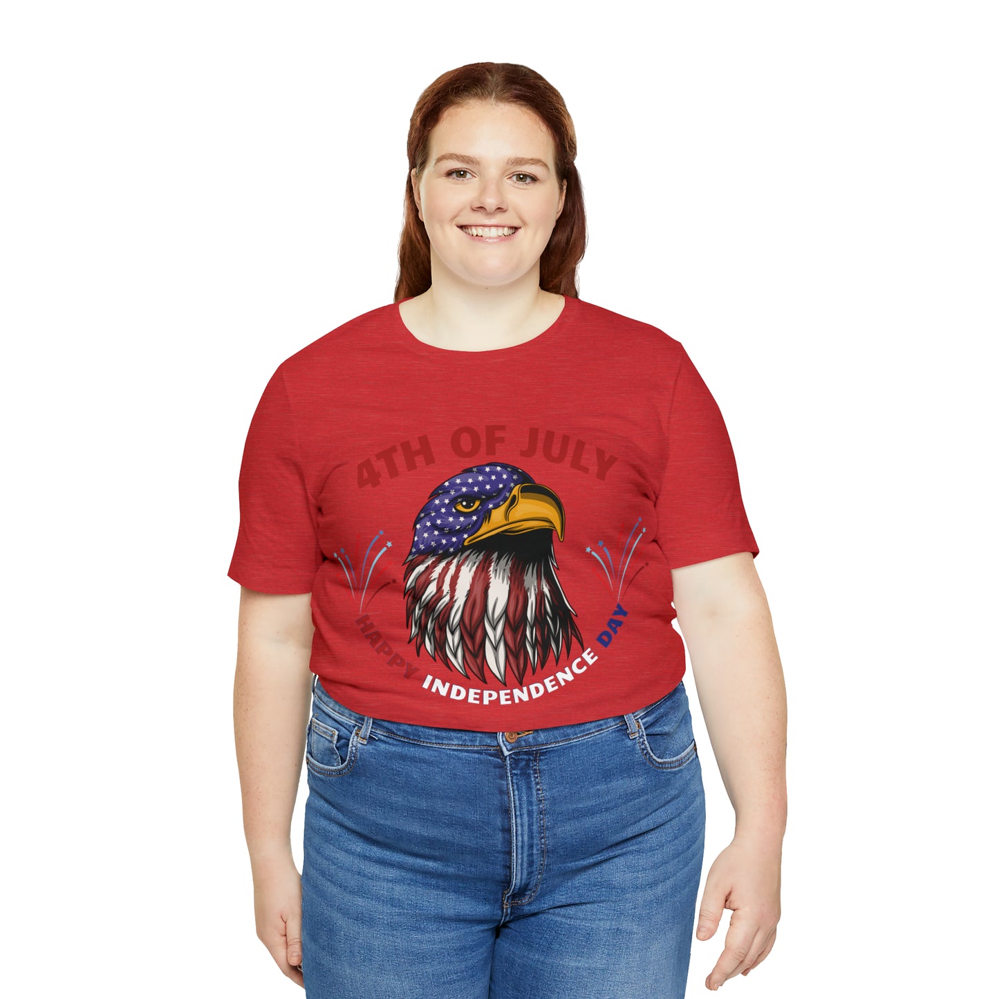 4th of July shirt, Happy Independence Day shirt, Casual Top Tee