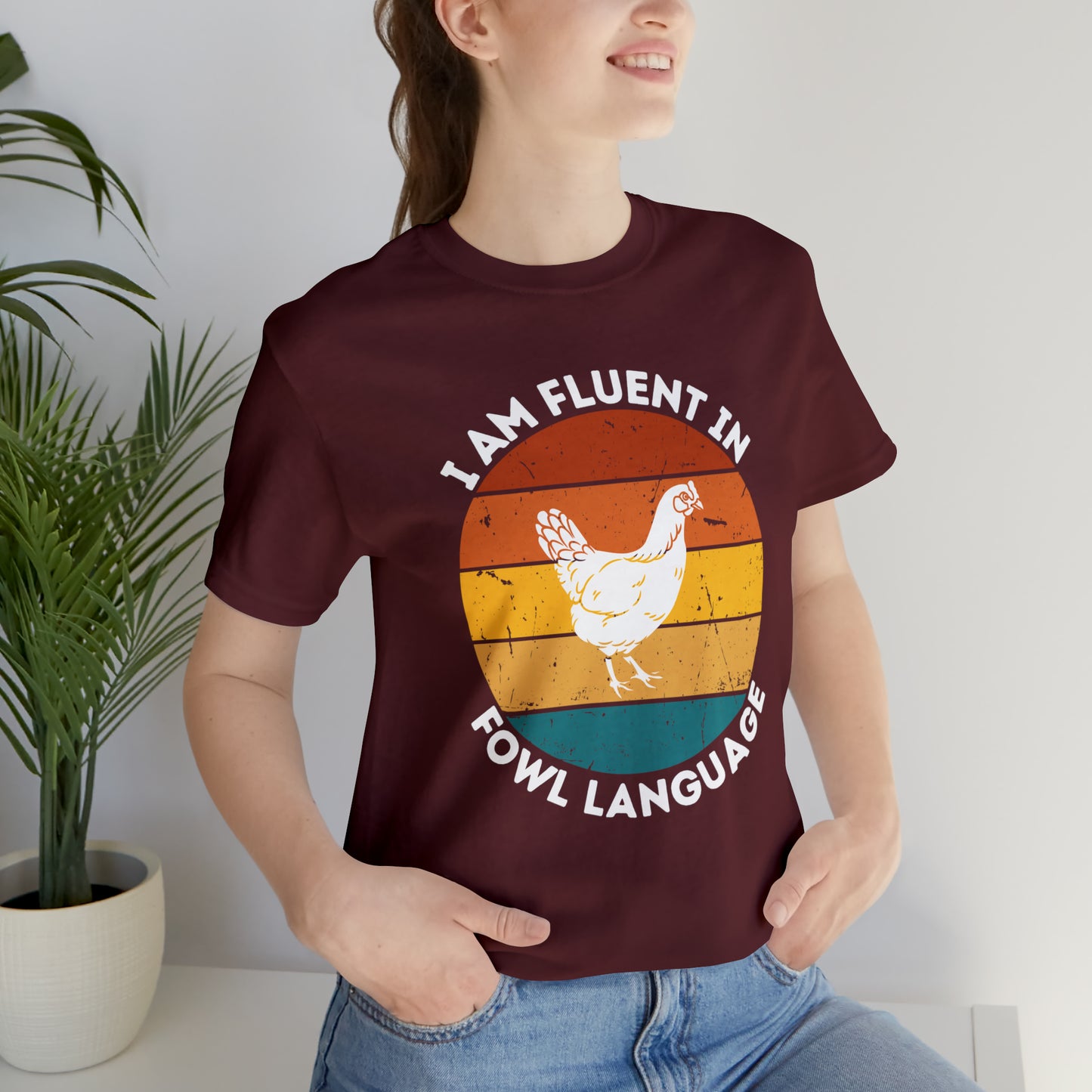 Funny Chicken Owner Gift, Farming Shirt for Farm Lover Shirt, Gift For Chicken Lover gift, Farmer Gift Shirt Chicken Tee Fowl Language shirt