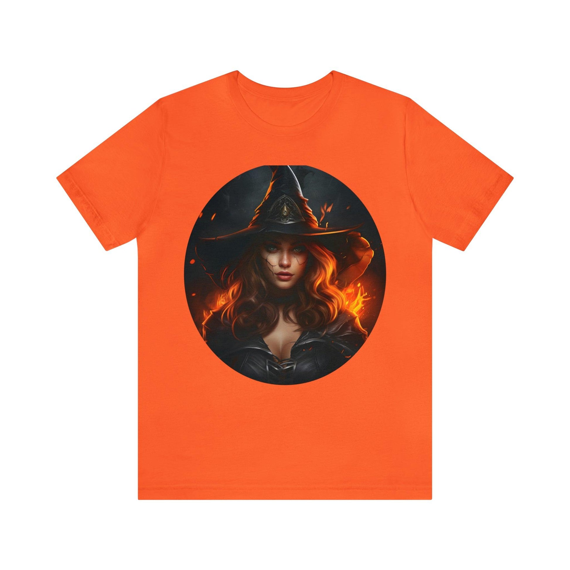 Spooky Witch Costume Spooky Season Vintage Halloween Shirt Moon Goddess Witch Shirt Halloween Costume Witch Shirt Women Halloween Party Tee - Giftsmojo