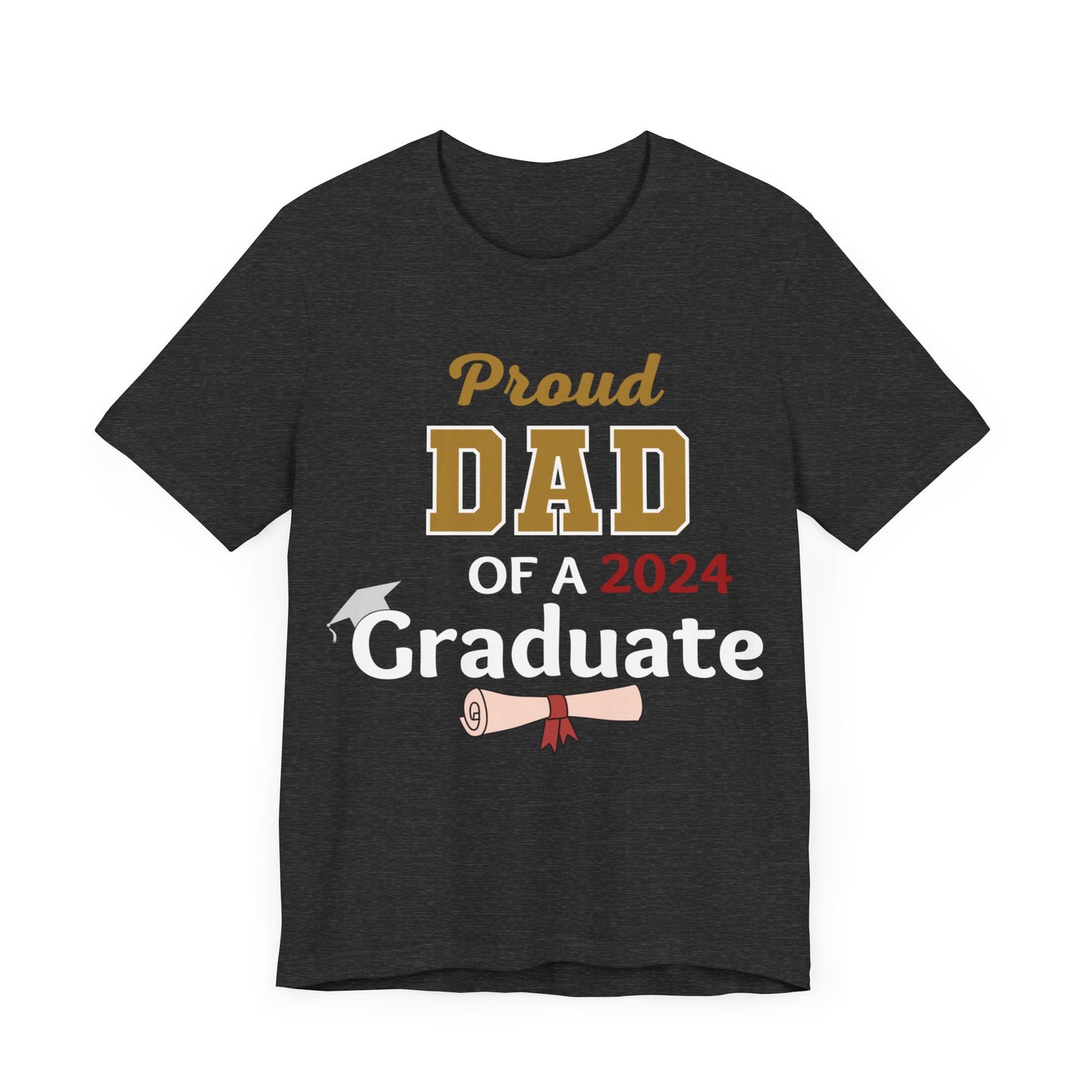 Proud Senior Dad Class of 2024 T-Shirt Senior Dad Shirt, Graduation Shirt