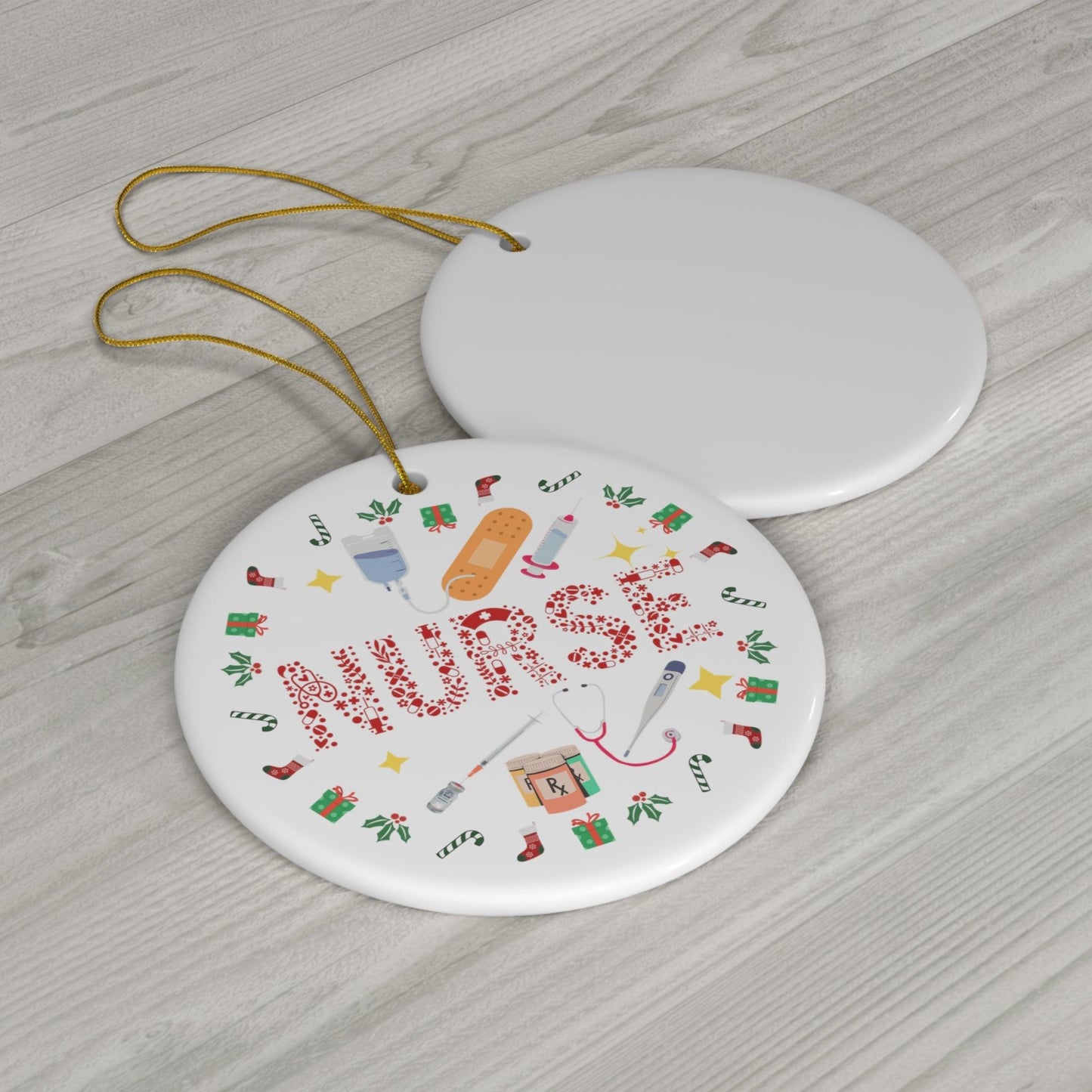 Nurse Christmas Ornament Nurse Ornament Nurse Christmas Tree Ornament Nurse Care Ornament Nurses Ornament Occupation Job - Giftsmojo