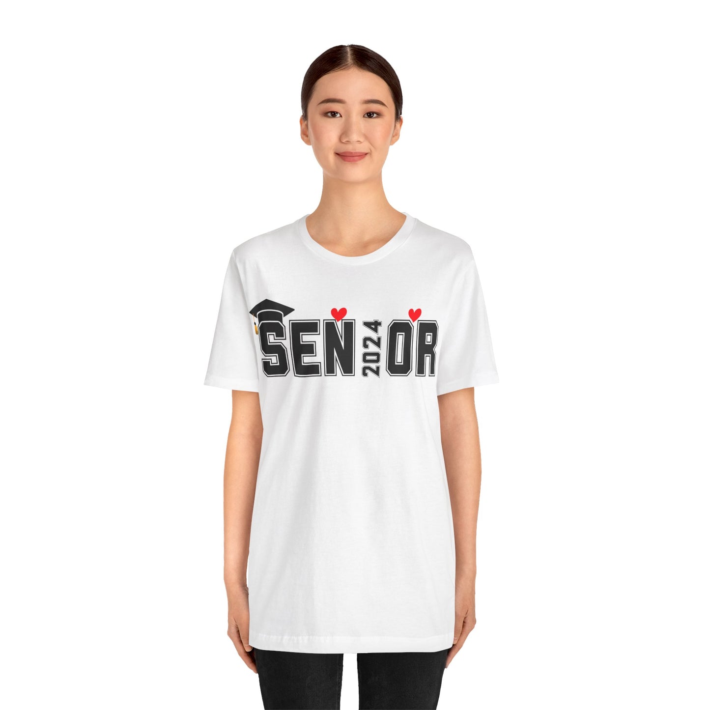 2024 Senior T-shirt Proud Senior Class of 2024 Shirt Gift for Senior