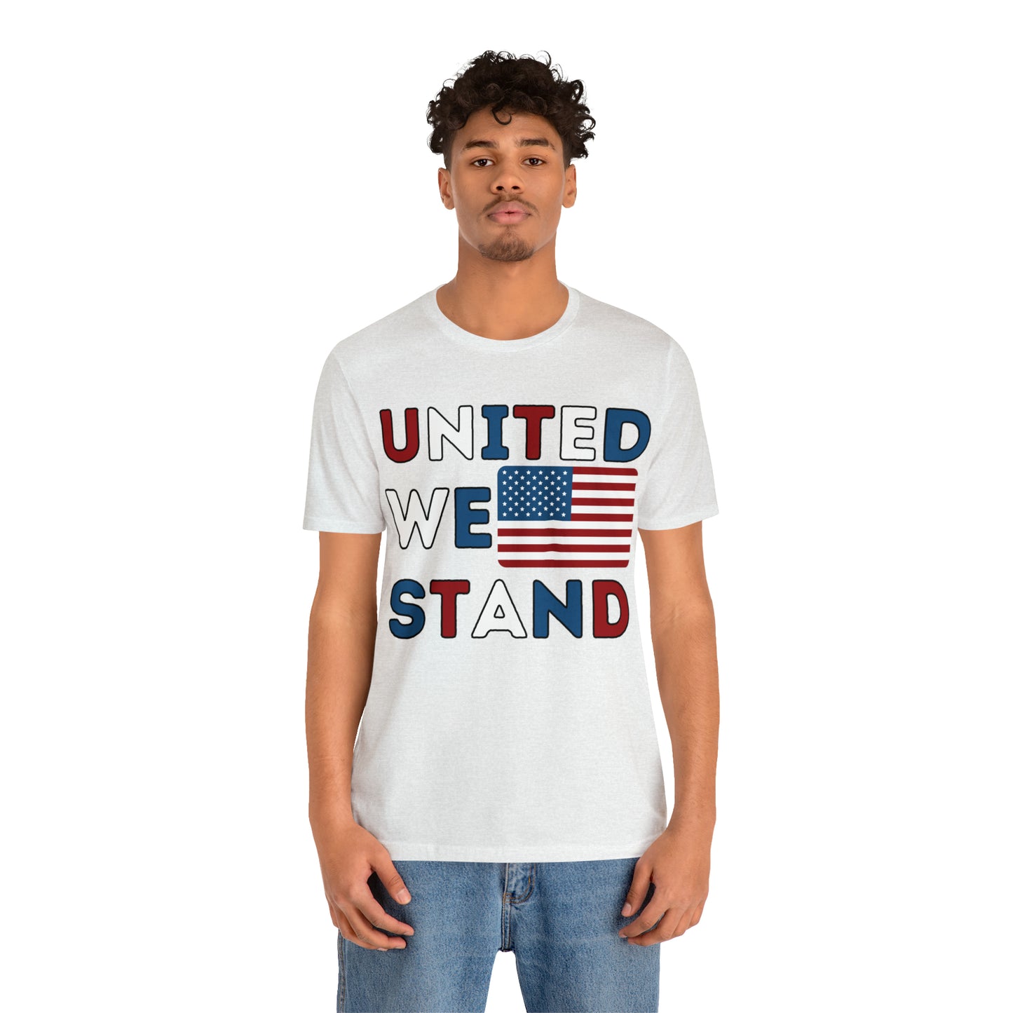 United We Stand shirt, USA Flag shirt, 4th of July shirt, Independence Day shirt