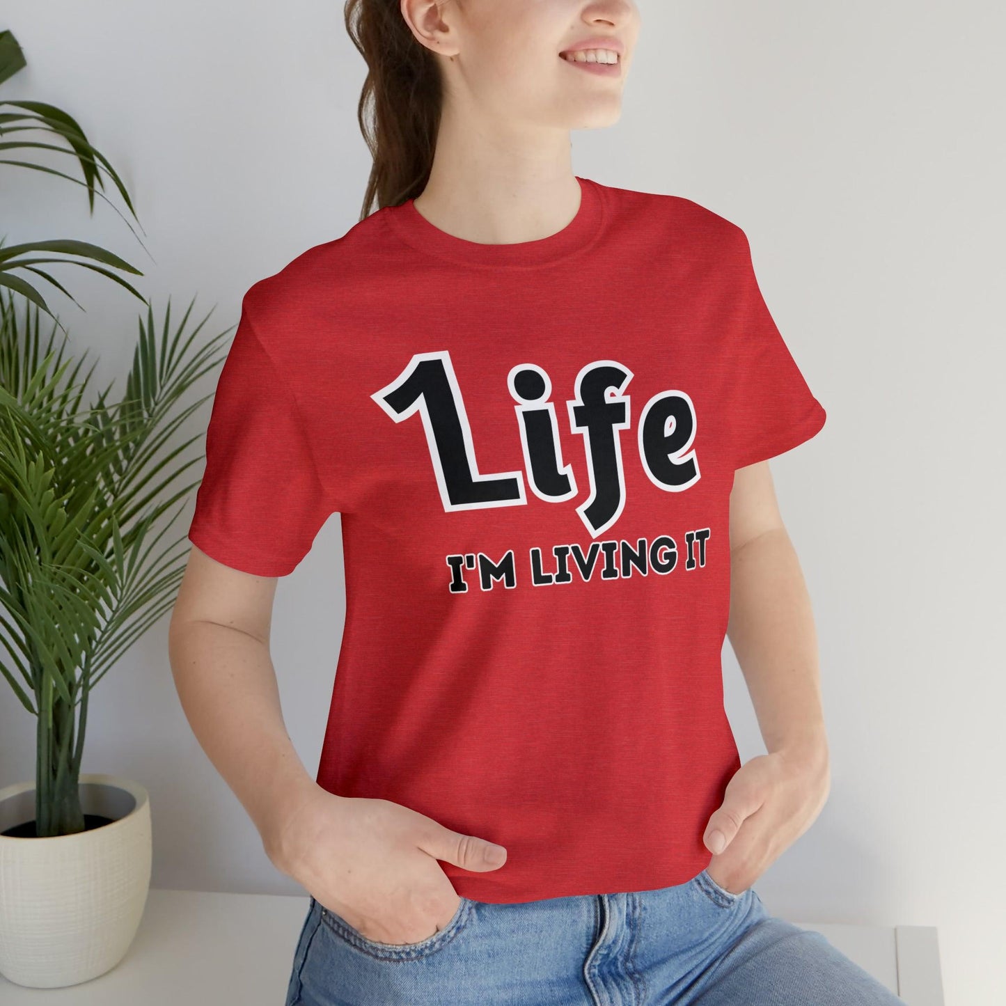 One Life I'M Living It Shirt One life Shirt 1life shirt Live Your Life You Only Have One Life To Live Shirt - Giftsmojo