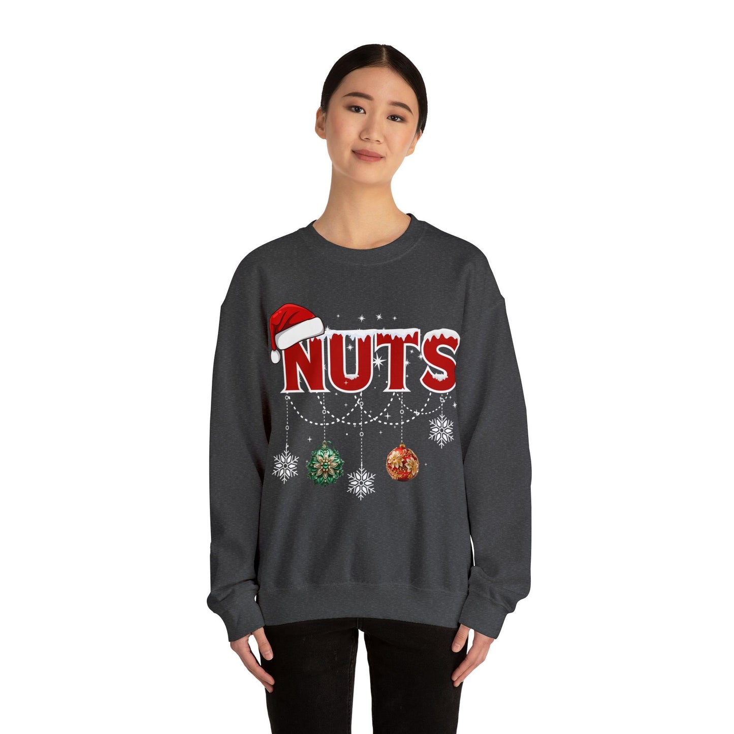 Funny Christmas Matching Shirts Chest Nuts Couples Matching Shirts Holiday Shirt Cute Christmas Shirt Couple Sweater, Family Tee - Giftsmojo