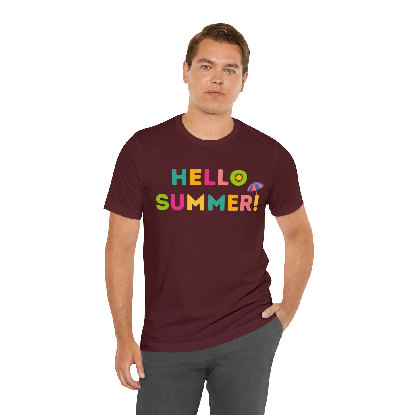 Hello Summer Shirt, Hello Summer, Summer shirts for women and men, Funny Shirt, Summer Vibes,  Trendy Fashion, Summertime Fun