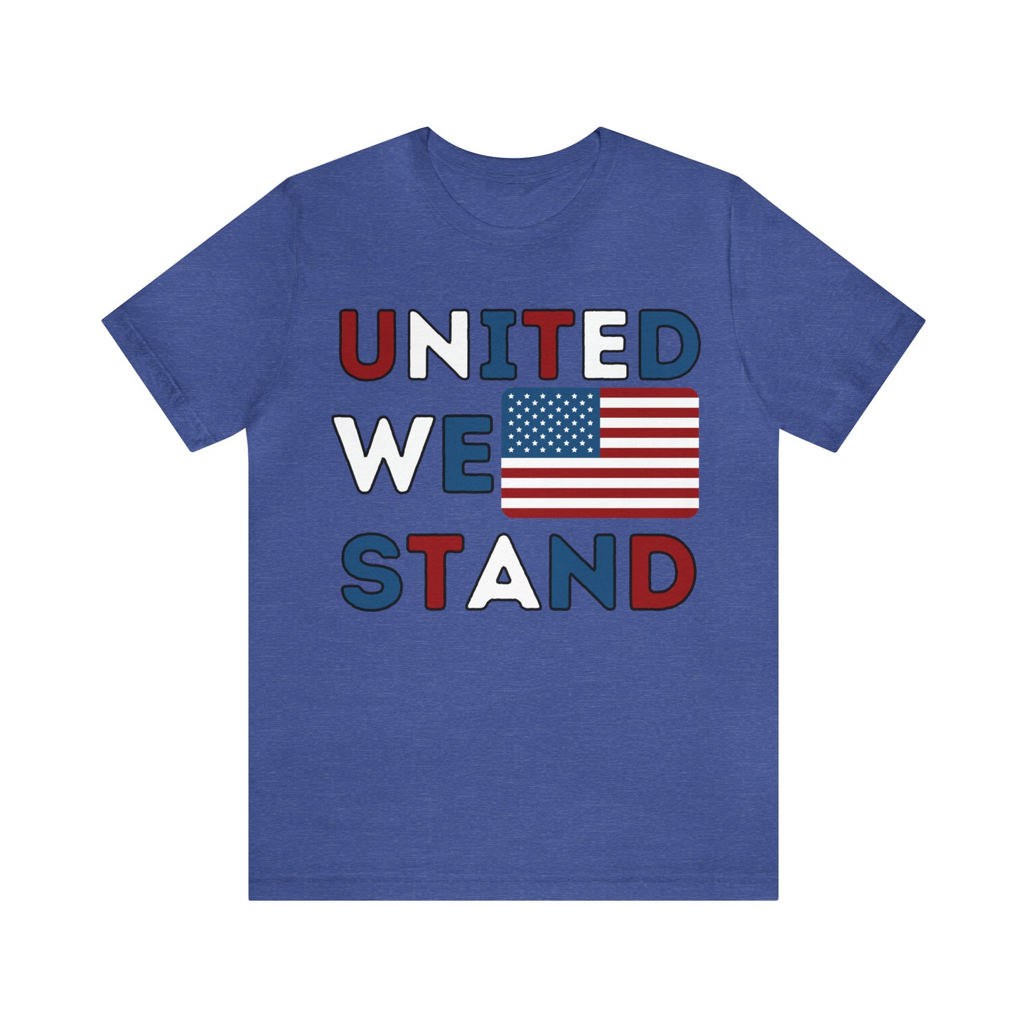 United We Stand shirt, USA Flag shirt, 4th of July shirt, Independence Day shirt