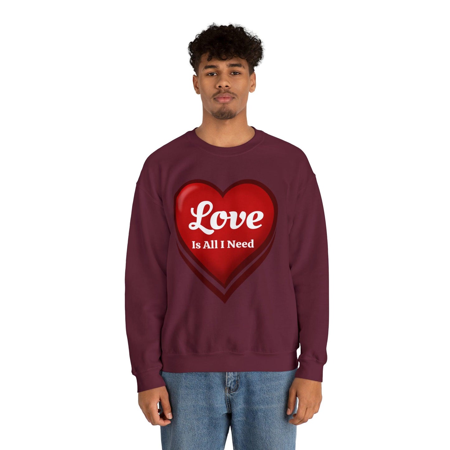 Love is all I need Sweatshirt - Giftsmojo