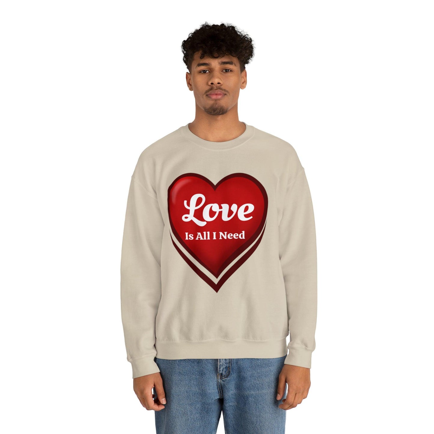 Love is all I need Sweatshirt - Giftsmojo