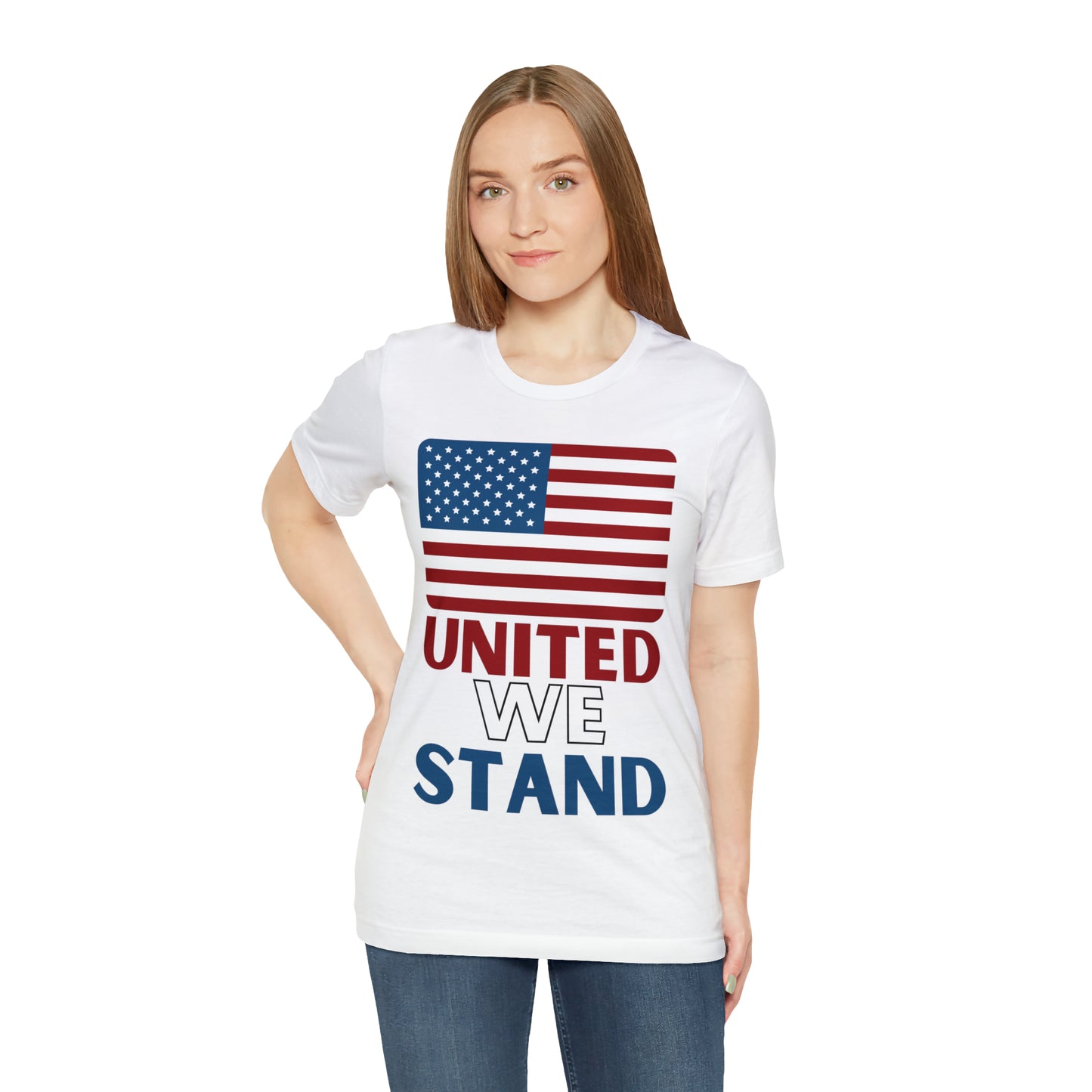 United We Stand shirt, USA Flag shirt, 4th of July shirt, Independence Day