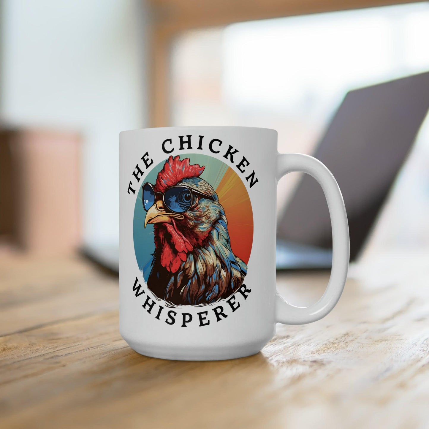 Chicken Whisperer Mug Chicken Coffee Mug Chicken lovers Mug Funny Chicken Cup Roster Mug Retro Vintage coffee Mug