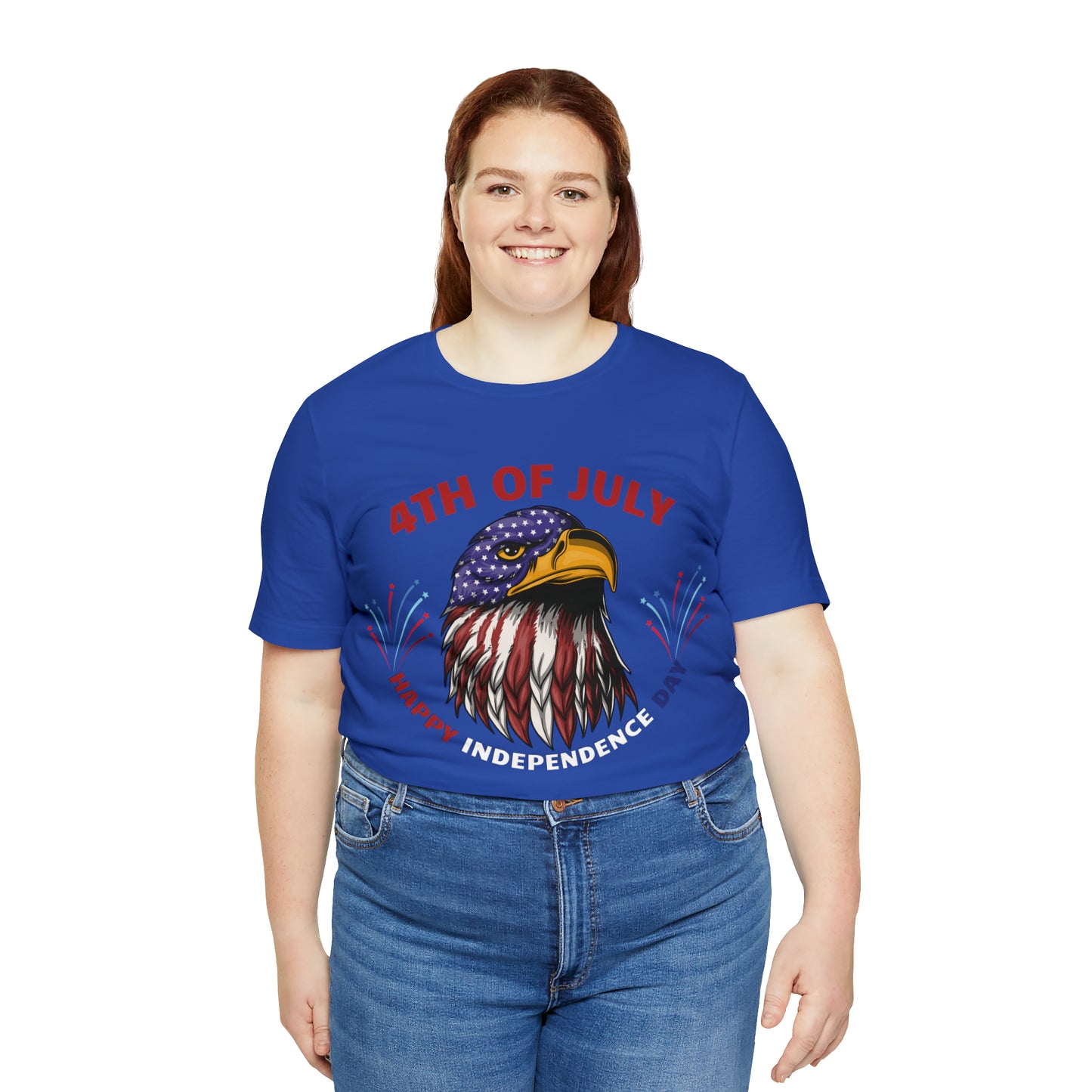 4th of July shirt, Happy Independence Day shirt, Casual Top Tee