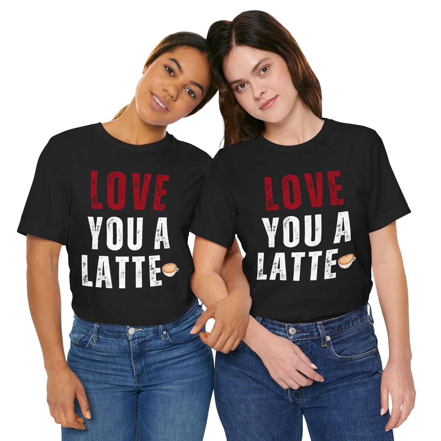 Coffee Lover Unisex Tee - Love You A Latte