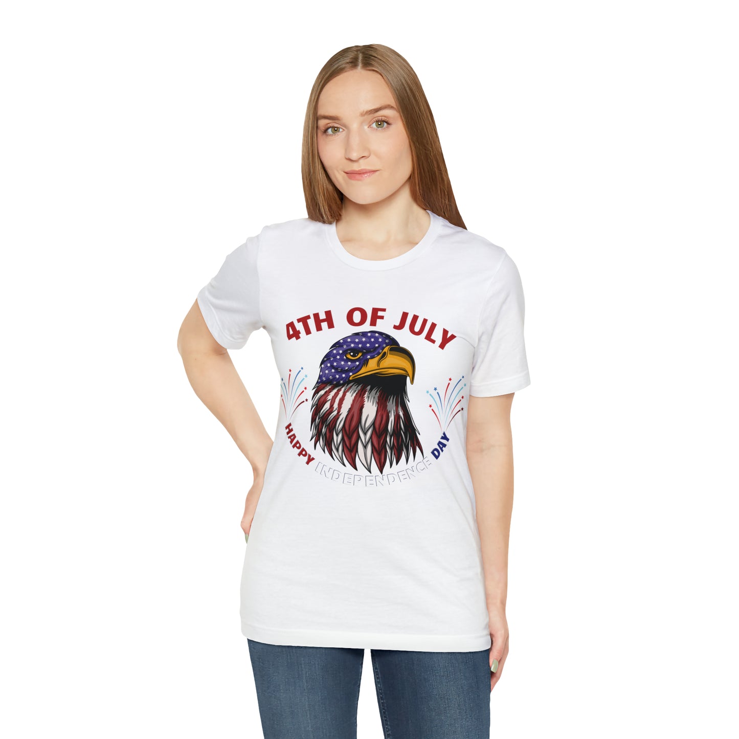 4th of July shirt, Happy Independence Day shirt, Casual Top Tee