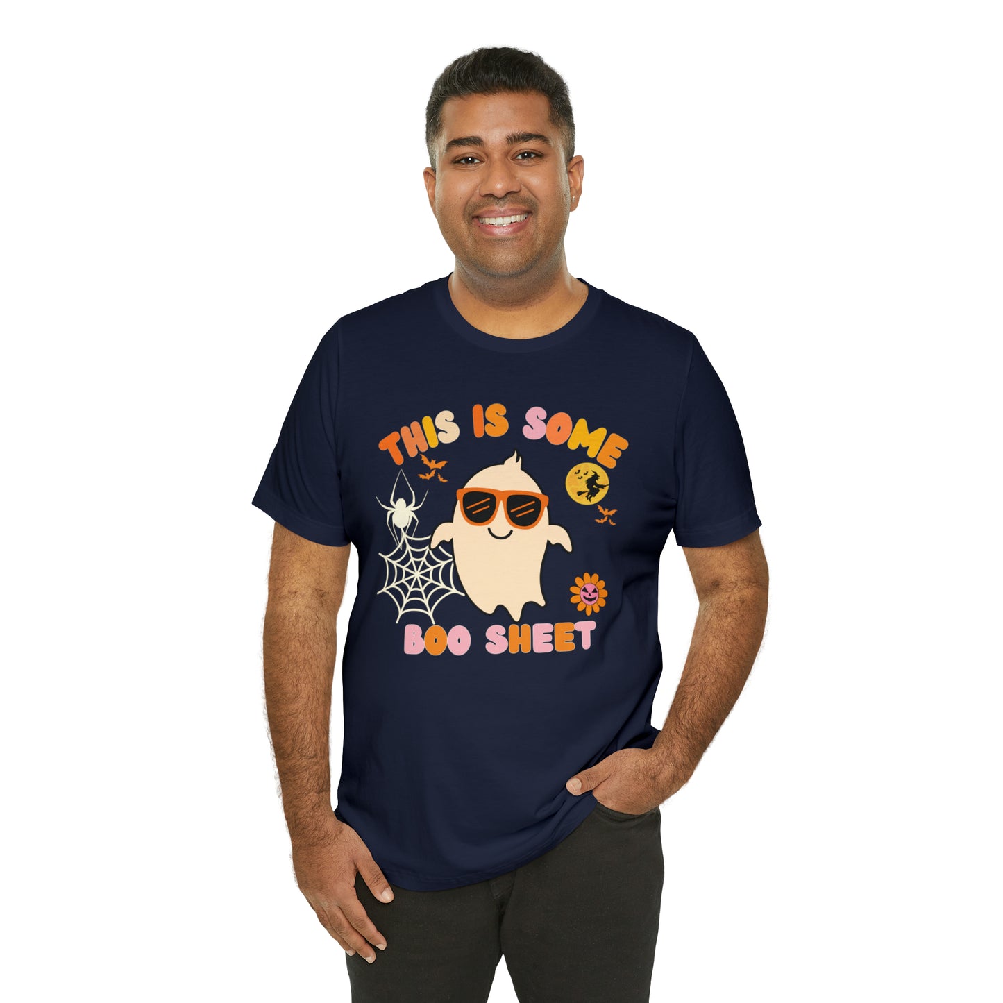 This Is Some Boo Sheet Funny Halloween Shirt Funny Halloween Costume Spooky Season Tee Funny Gift Shirt for Birthday Christmas Anniversary