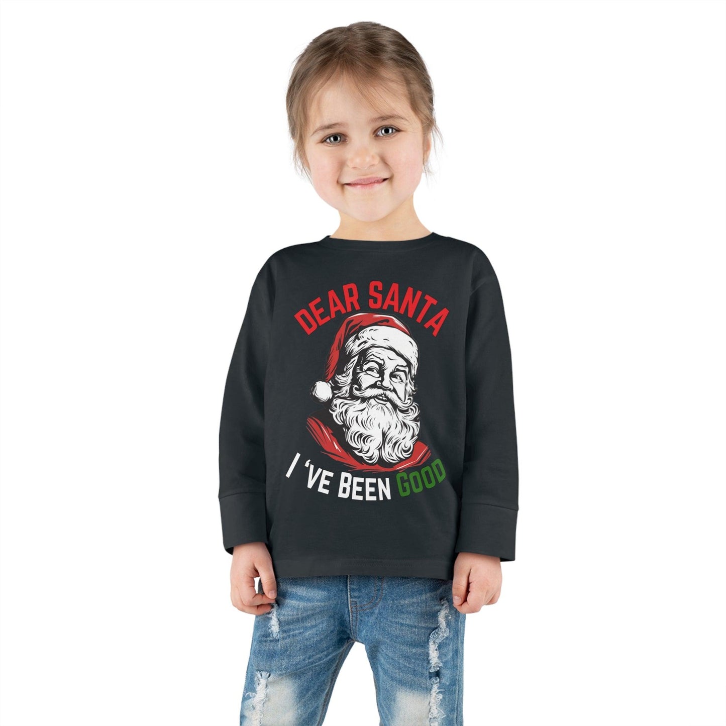 Santa I Have Been Good Christmas Shirt for Kids Christmas Outfit for Kids - Giftsmojo