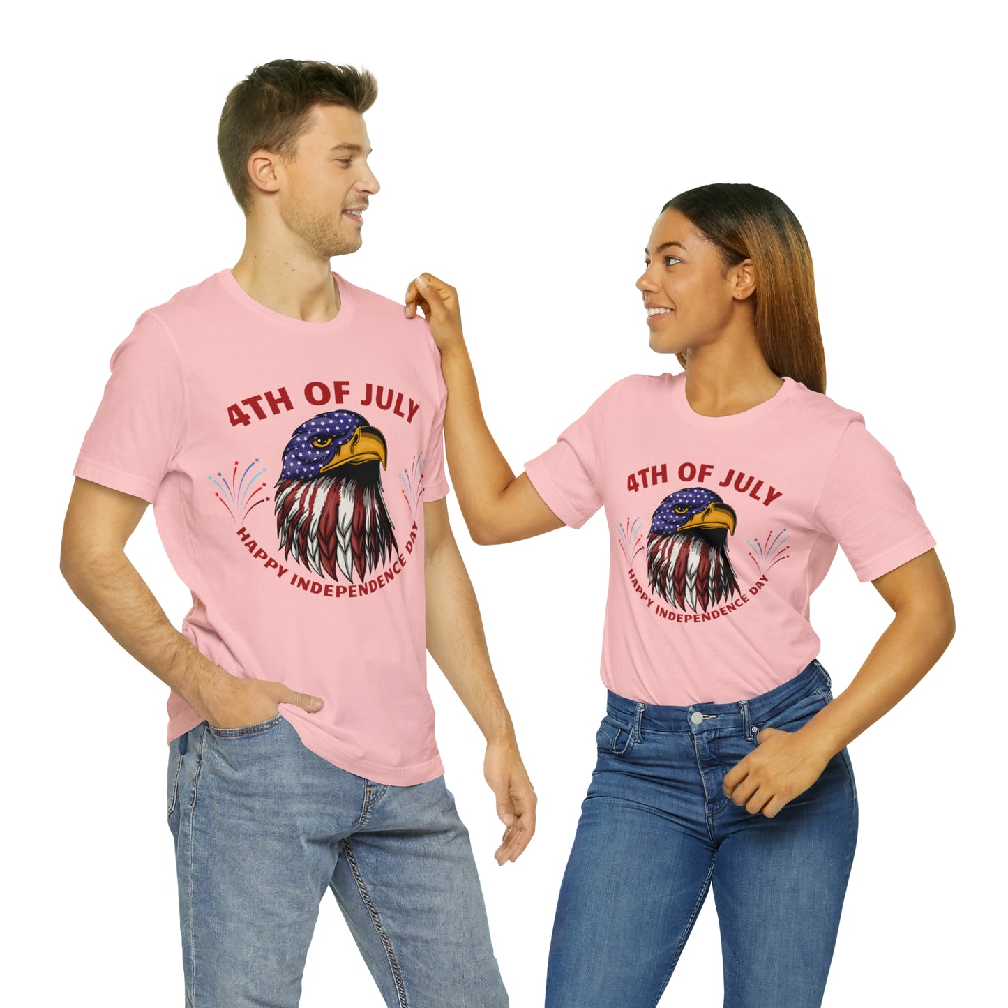 4th of July shirt, Happy Independence Day shirt, Casual Top Tee