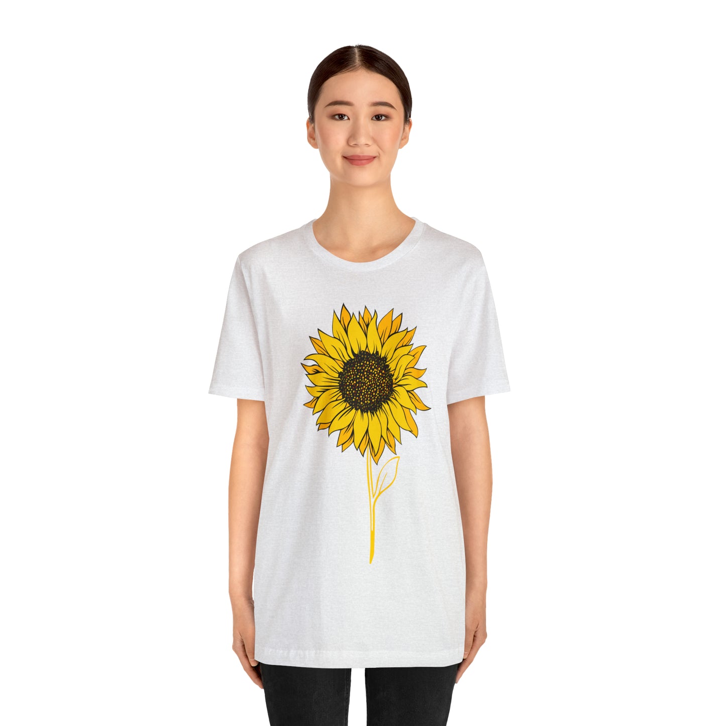 Sunflower Shirt, Floral Tee Shirt, Flower Shirt, Garden Shirt, Womens Fall Summer Shirt Sunshine Tee, Gift for Gardener, Nature love T shirt