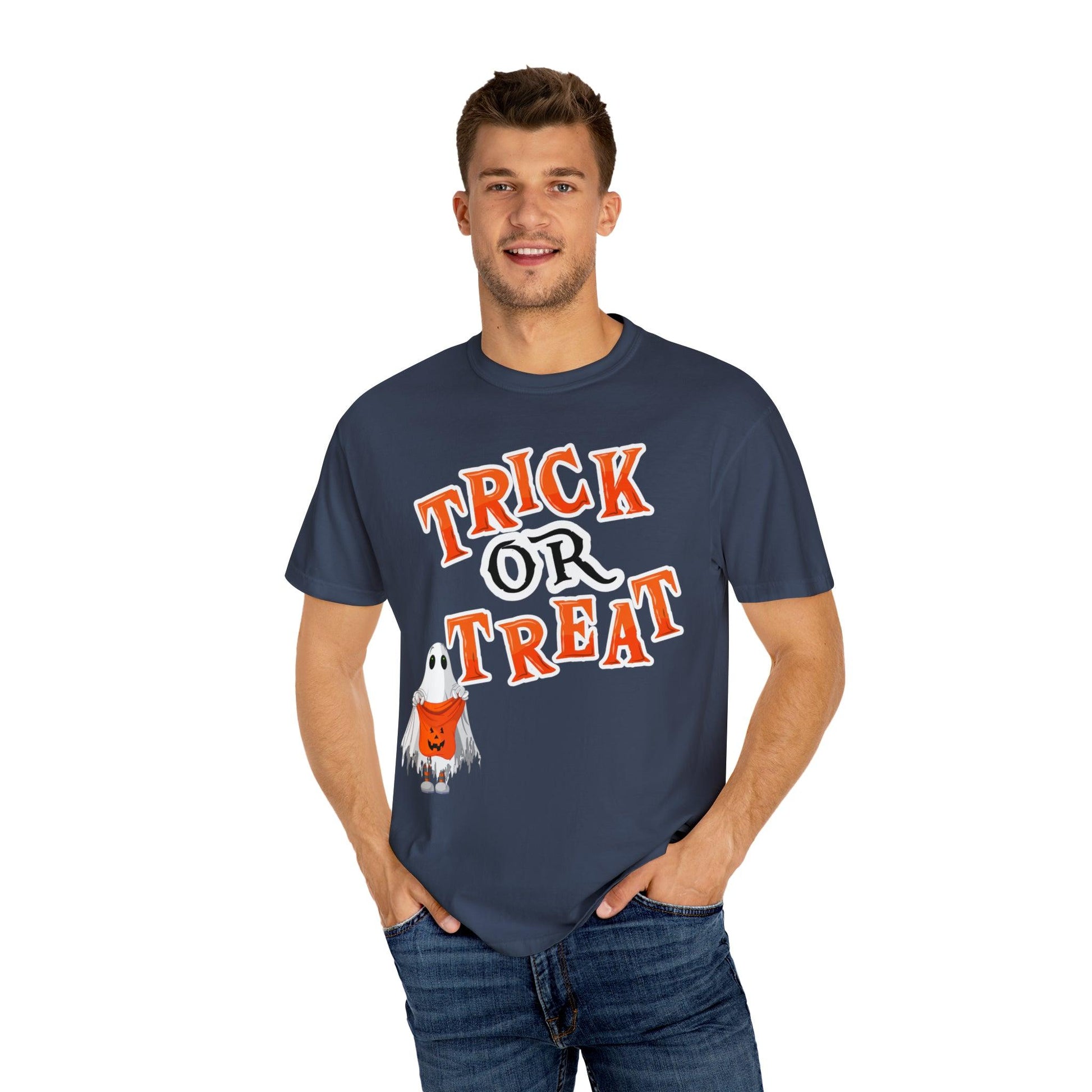 Embrace Halloween Cuteness with Our Cute Trick or Treat Shirt for Women and Men - Limited Edition - Giftsmojo