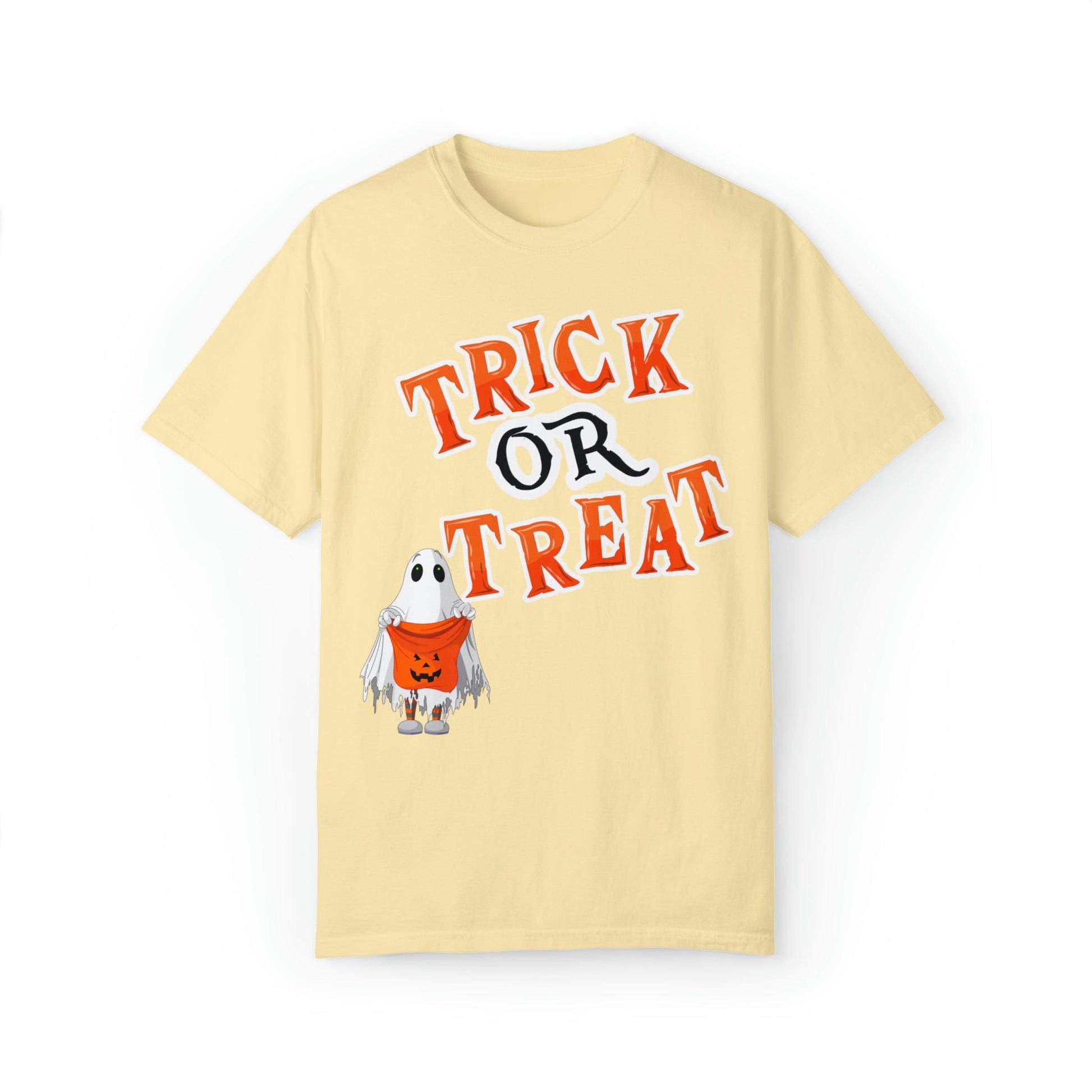 Embrace Halloween Cuteness with Our Cute Trick or Treat Shirt for Women and Men - Limited Edition - Giftsmojo