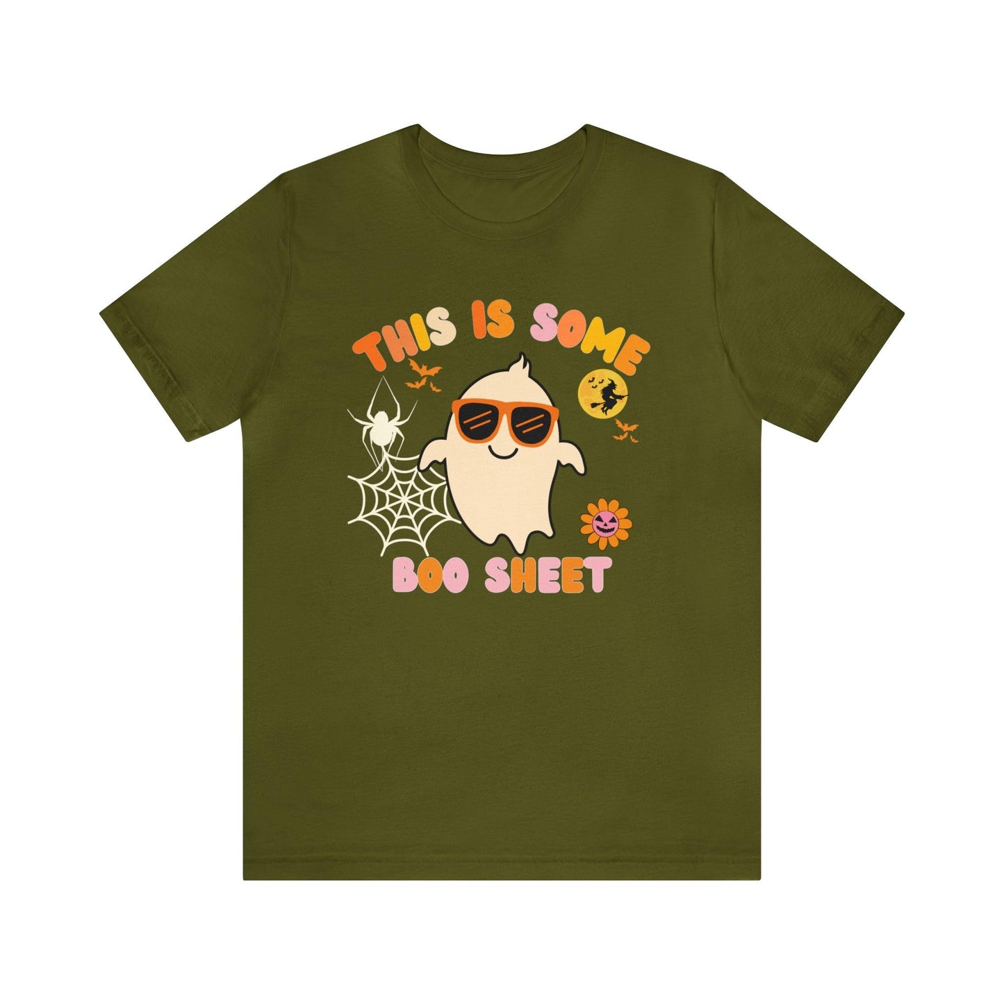 This Is Some Boo Sheet Funny Halloween Shirt Funny Halloween Costume Spooky Season Tee Funny Gift Shirt for Birthday Christmas Anniversary - Giftsmojo