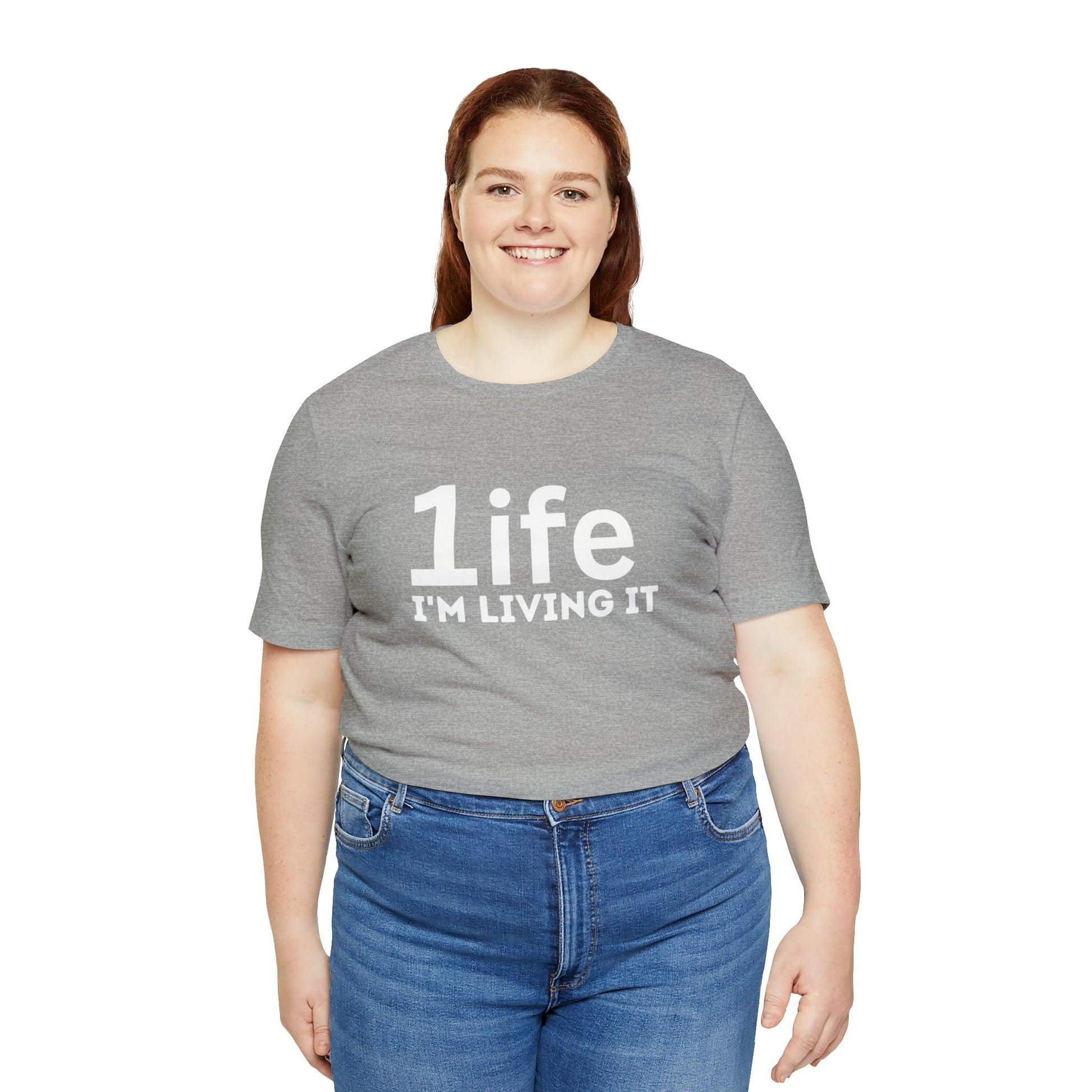 One Life I'M Living It Shirt One life Shirt 1life shirt Live Your Life You Only Have One Life To Live Shirt - Giftsmojo