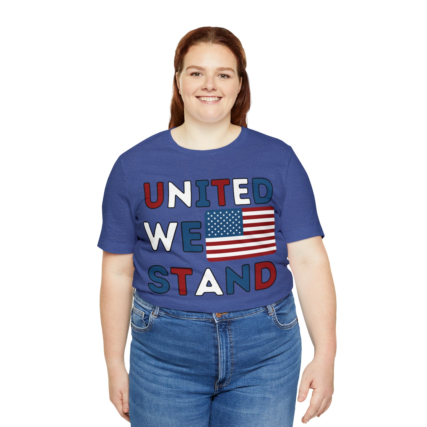 United We Stand shirt, USA Flag shirt, 4th of July shirt, Independence Day shirt