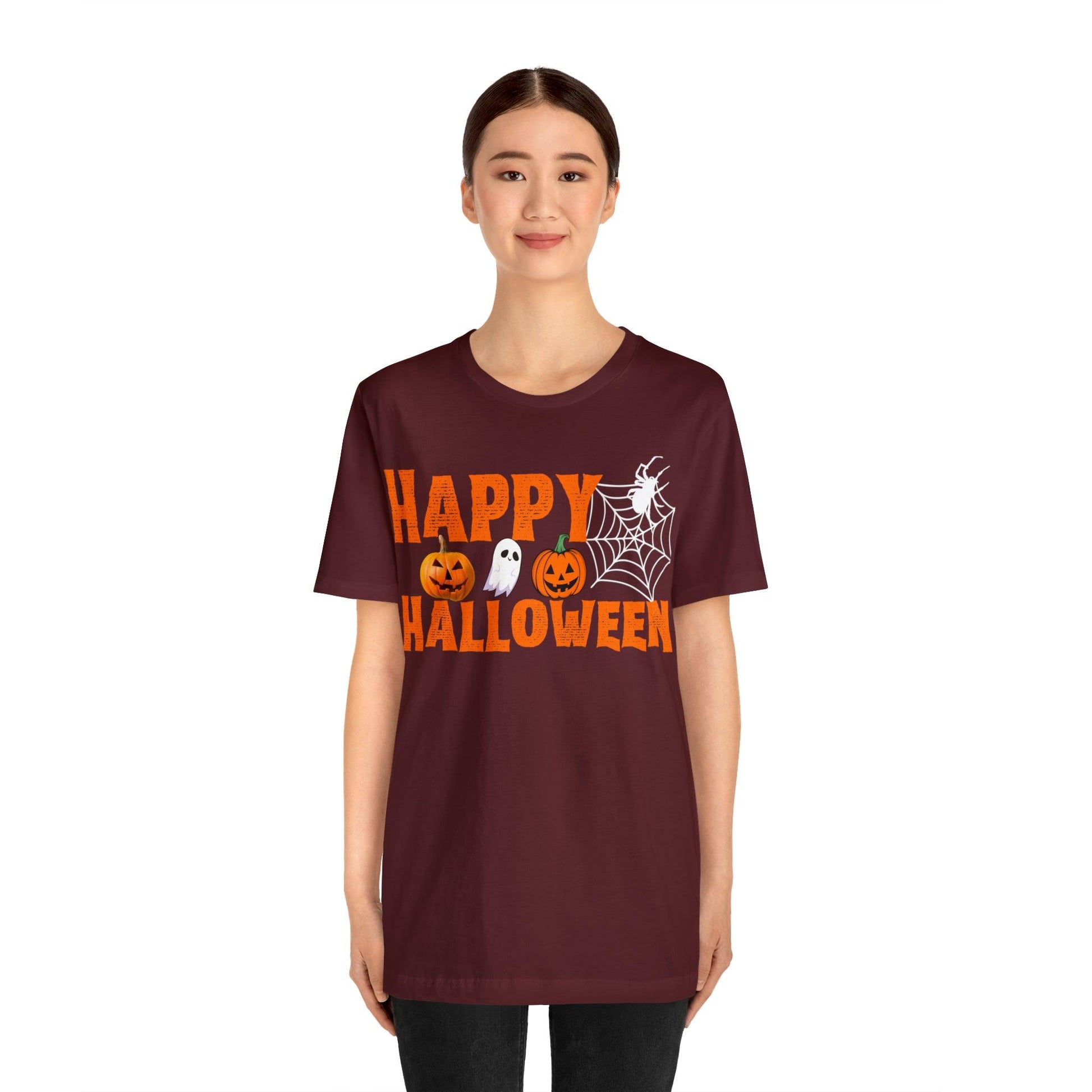 Happy Halloween Ghost Spider Pumpkin Costume - Giftsmojo