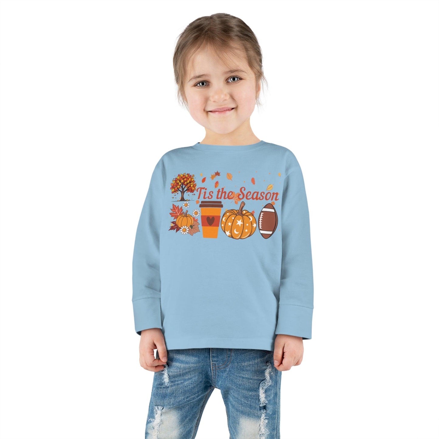 Kids Tis the Season Fall Shirt Fall Shirt Kids Fall Gift Thanksgiving Gift Thanksgiving Outfit for Kids Halloween Shirt for Kids - Giftsmojo