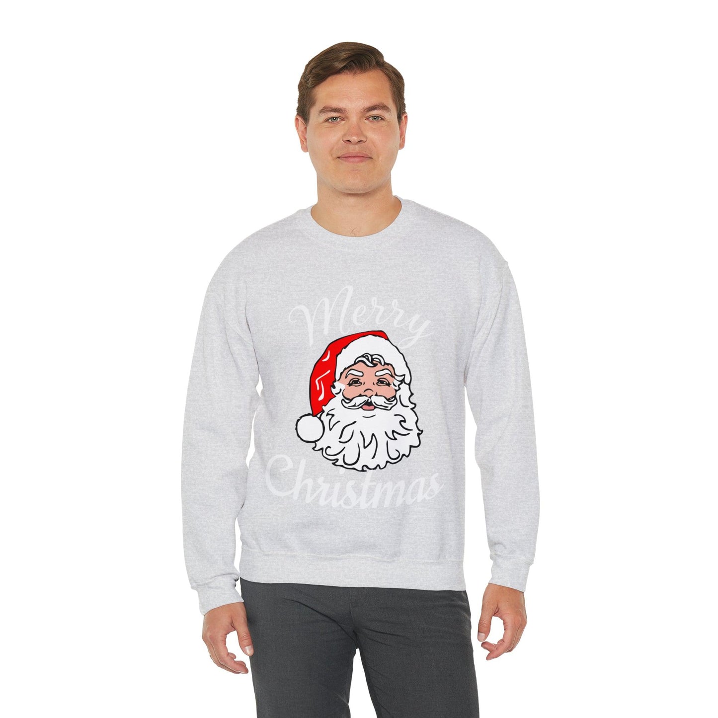 Santa, Merry Christmas Sweatshirt Santa Sweatshirt Christmas Shirt Christmas Gift for Him or Her - Giftsmojo