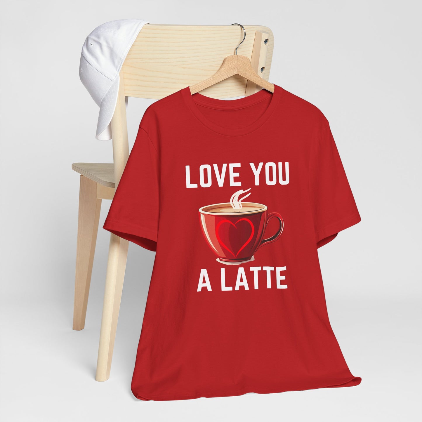 Coffee Lover Unisex Tee - Love You A Latte