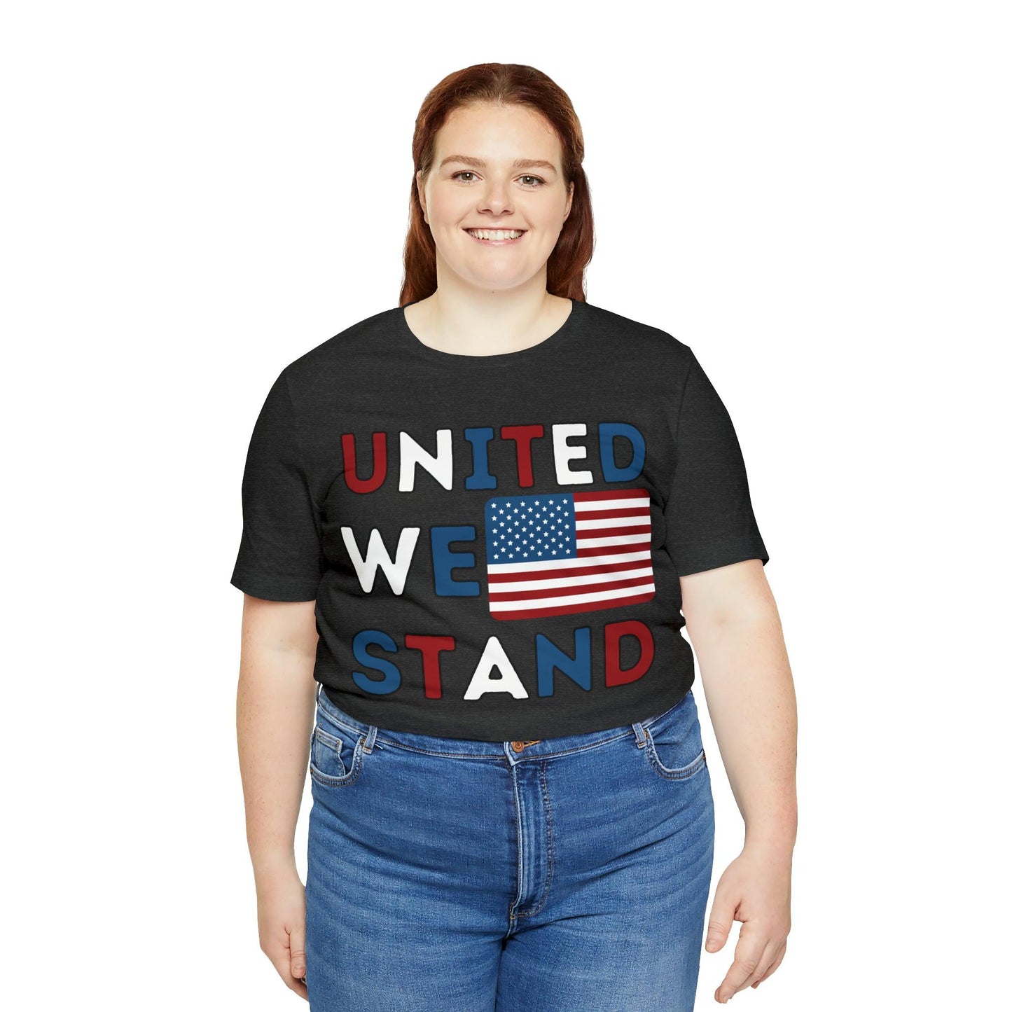 United We Stand shirt, USA Flag shirt, 4th of July shirt, Independence Day shirt