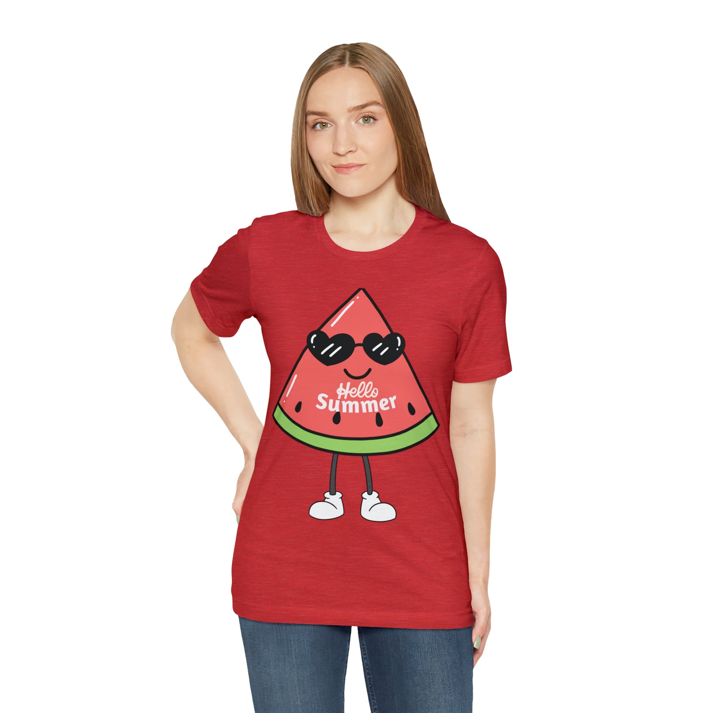 Funny Hello Summer Shirt, Water Mellon shirt, Summer shirts for women and men