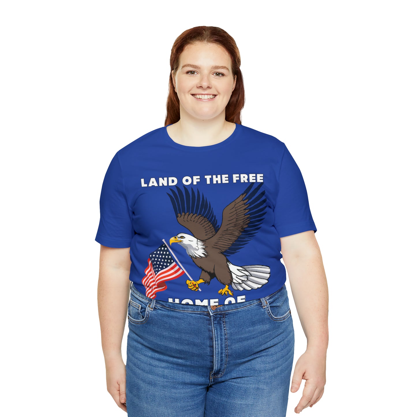 Celebrate Independence Day with Patriotic Shirts: Land of the free, Home of the Brave Shirt for Women and Men