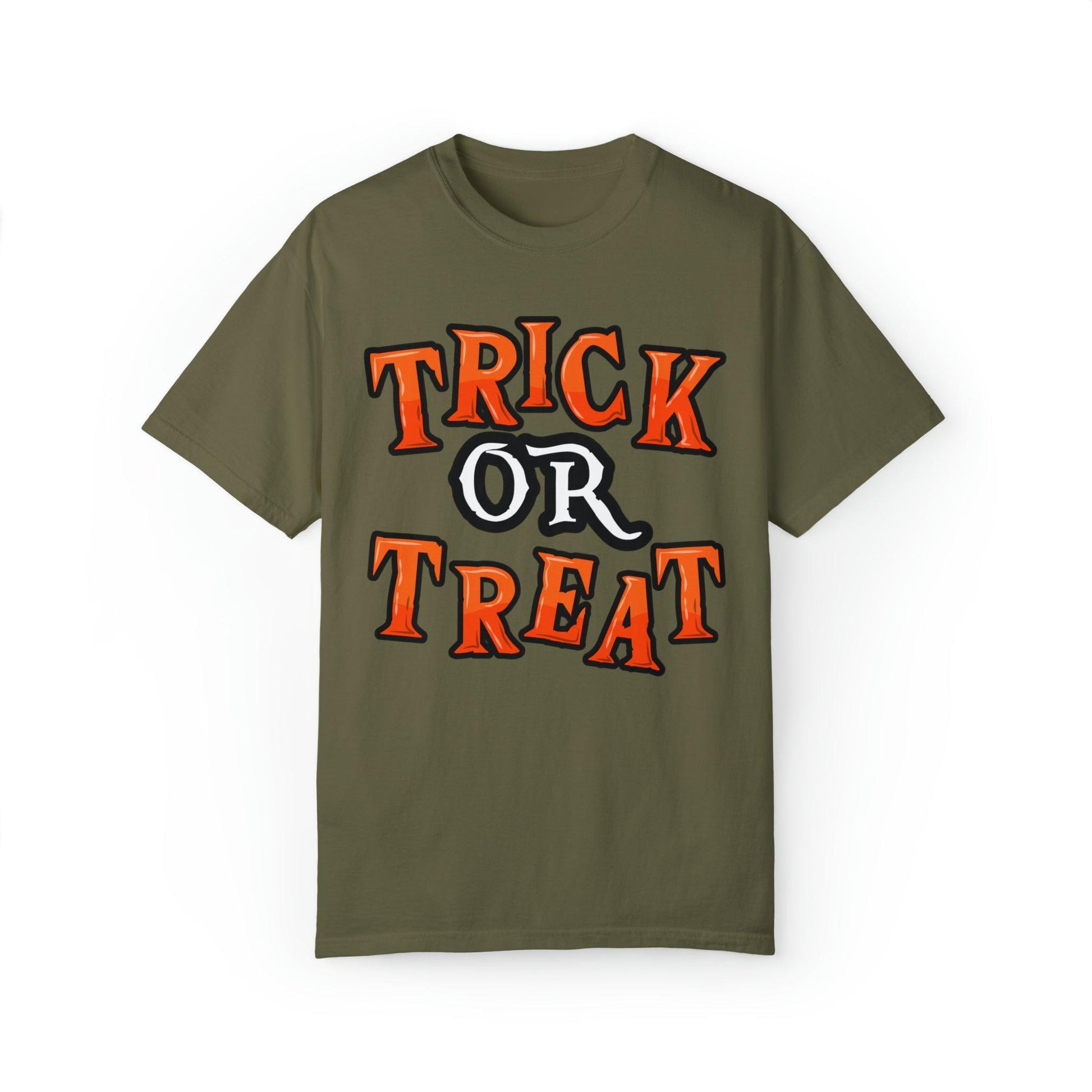 Cute Trick or Treat Shirt for Women and Men Vintage Shirt Halloween Shirt Retro Halloween Costume - Giftsmojo