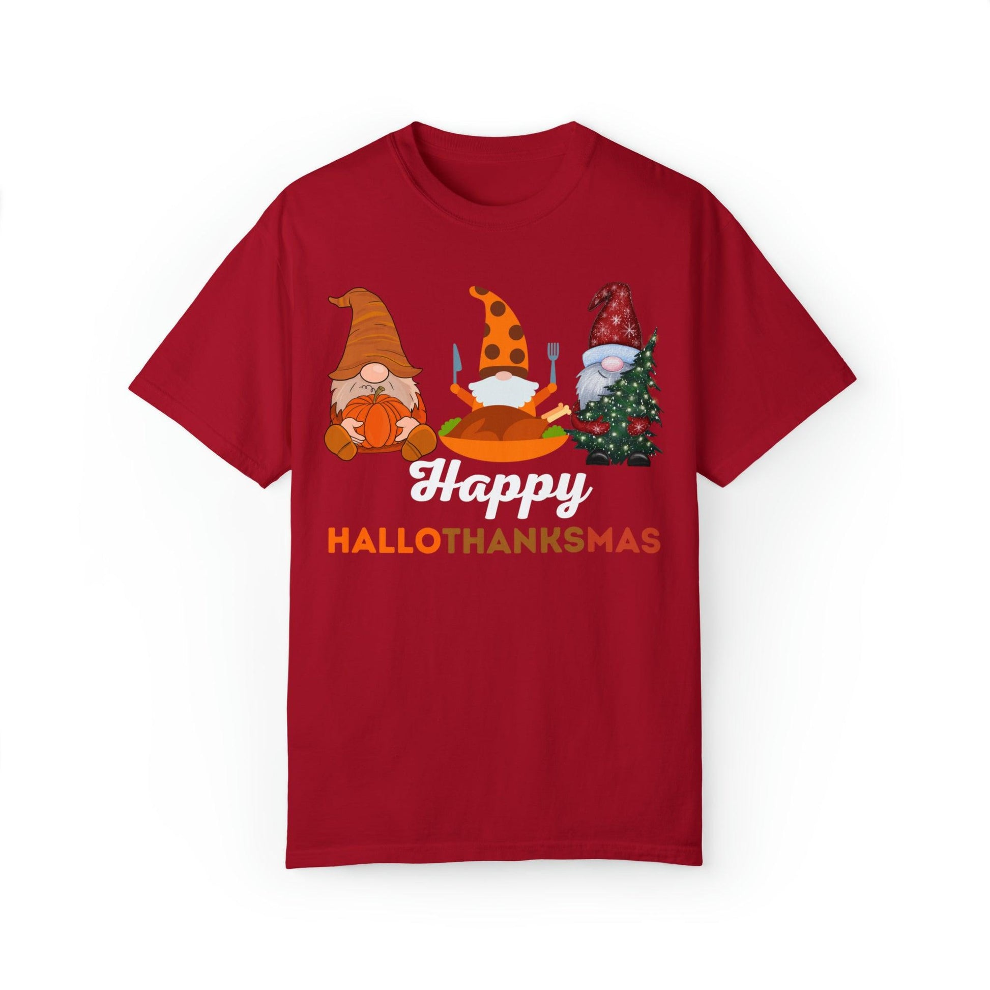 Happy HALLOTHANKSMAS Gift for Fall Halloween Thanksgiving Christmas Gift - Giftsmojo