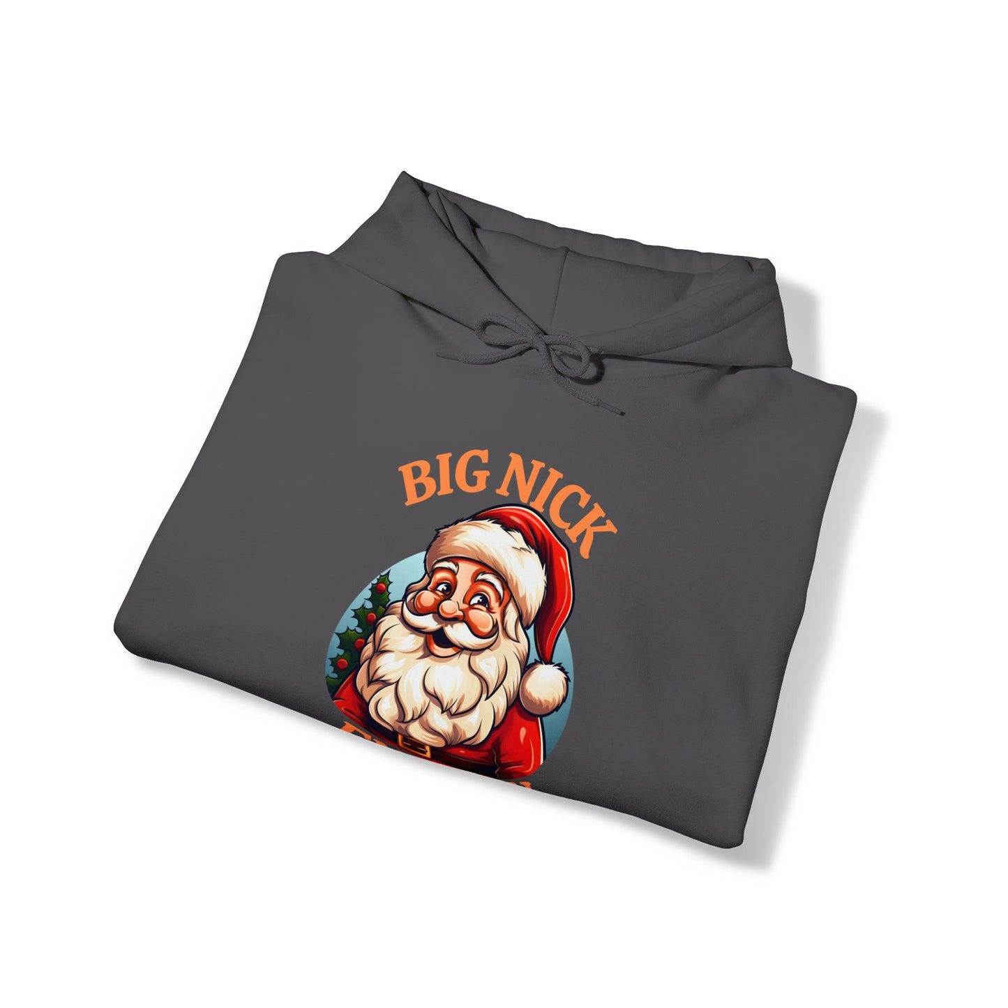 Santa Energy Hoodie Christmas Sweatshirt Santa Hooded Sweatshirt Christmas Sweater Pullover Big Nick Energy Christmas Pullover Santa Claus Shirt - Giftsmojo