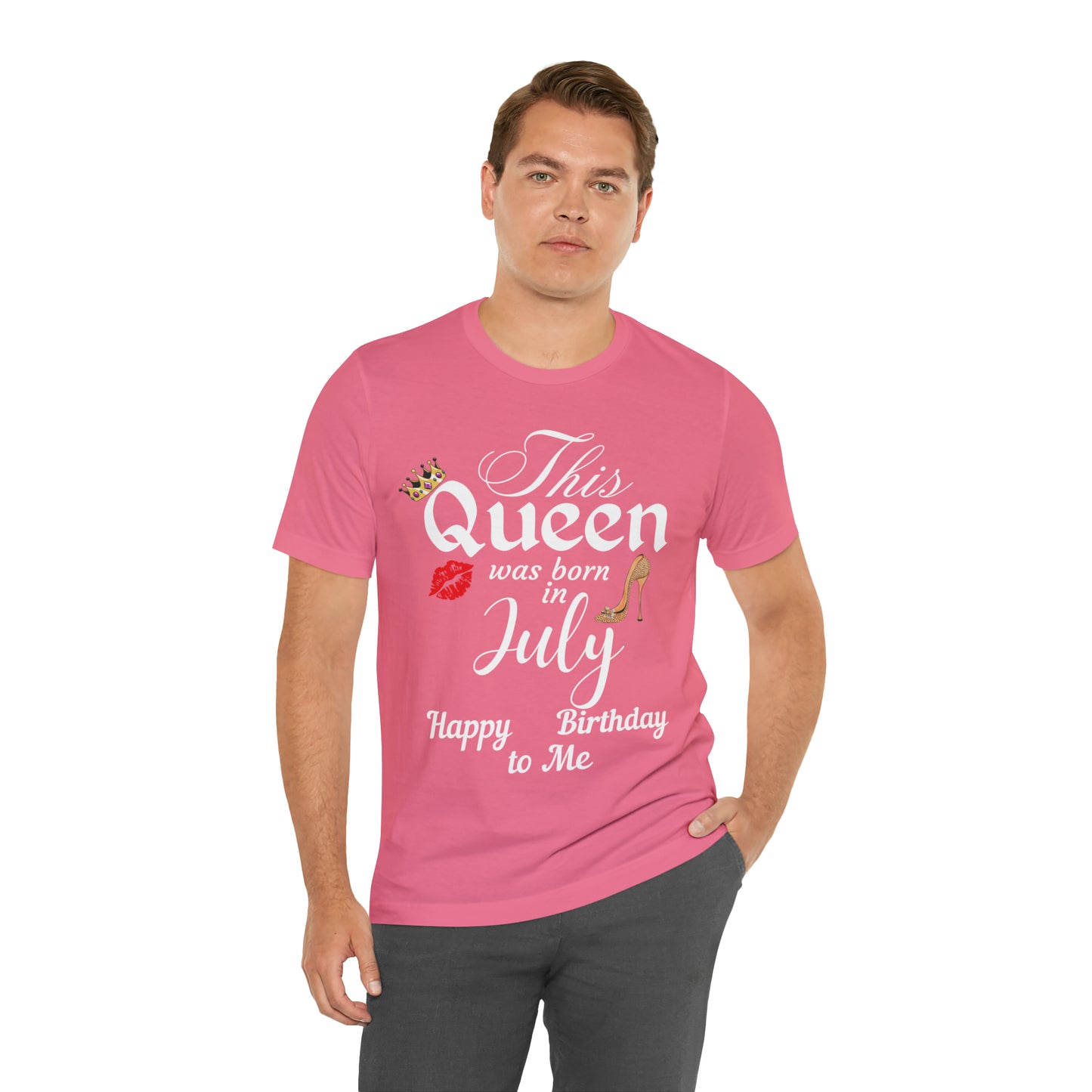 Birthday Queen Shirt, Gift for Birthday, This Queen was born in July Shirt, Funny Queen Shirt, Funny Birthday Shirt, Birthday Gift