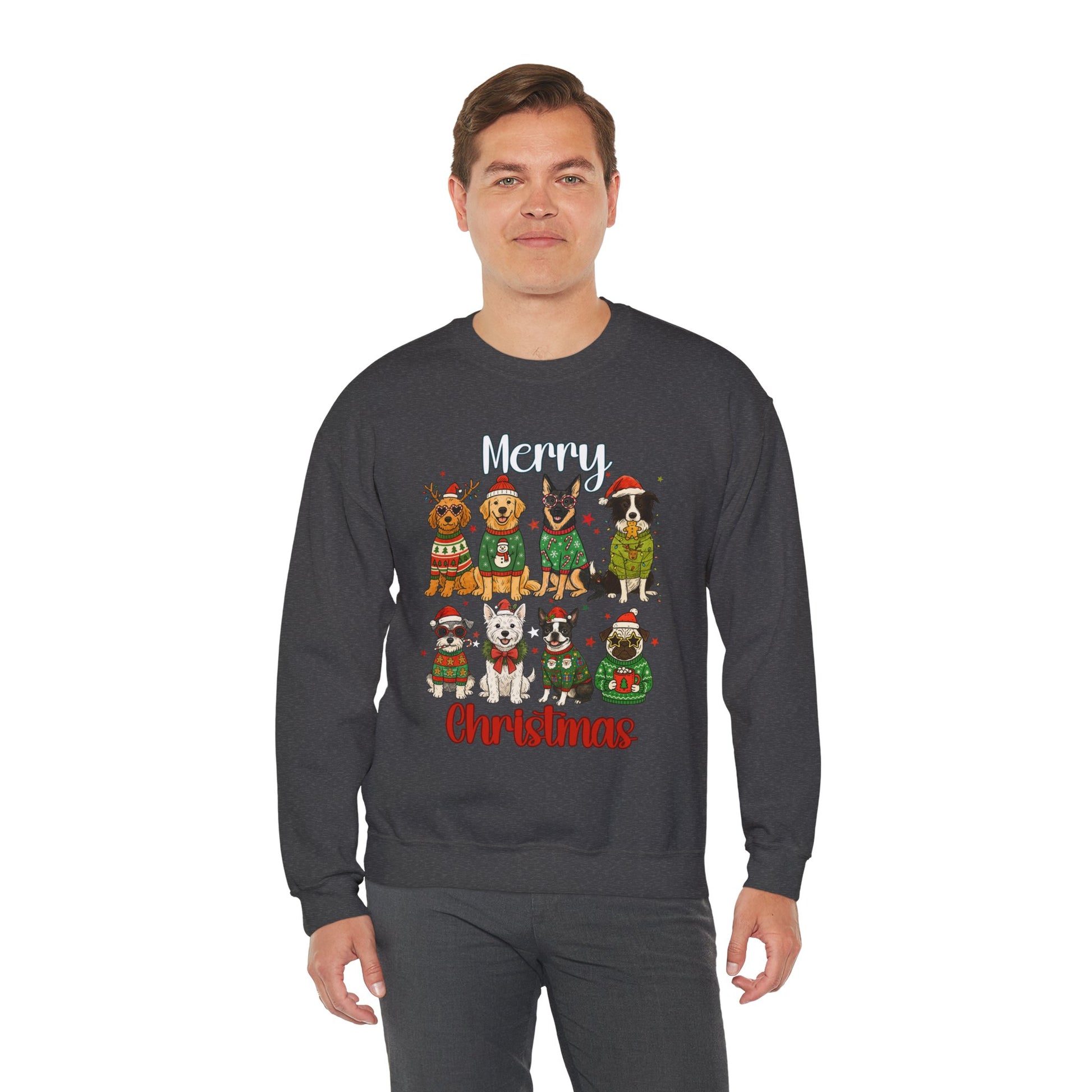 dog christmas sweatshirt
unisex christmas sweatshirt
