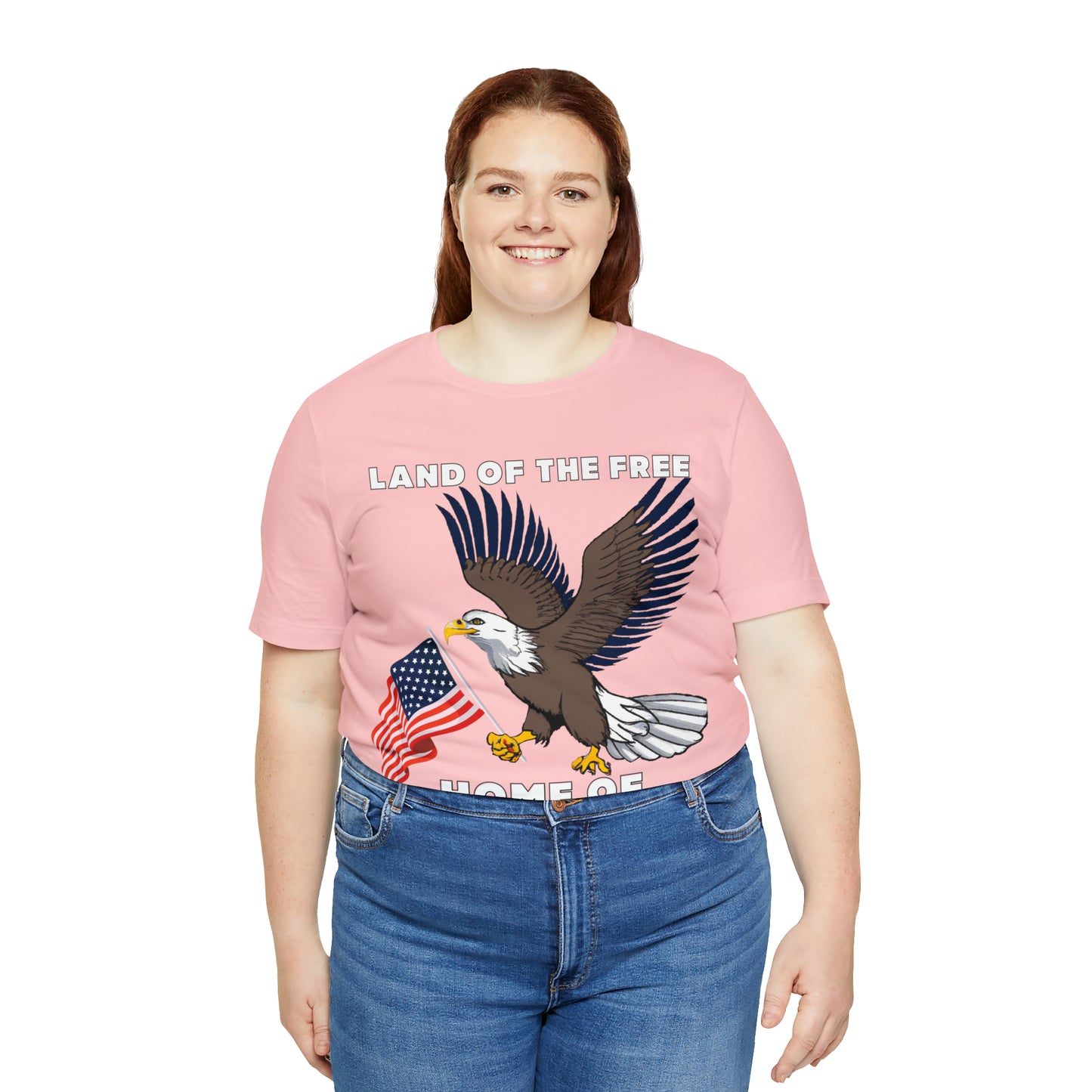 Celebrate Independence Day with Patriotic Shirts: Land of the free, Home of the Brave Shirt for Women and Men