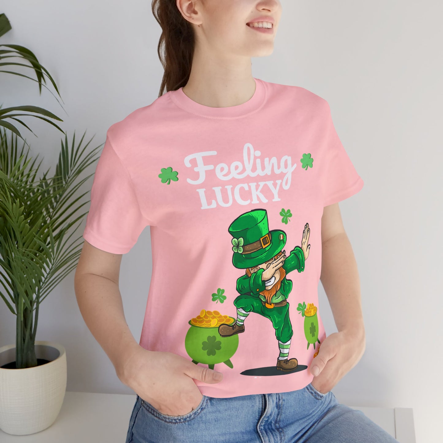 Feeling Lucky St Patrick's Day shirt Funny Lucky Shamrock shirt